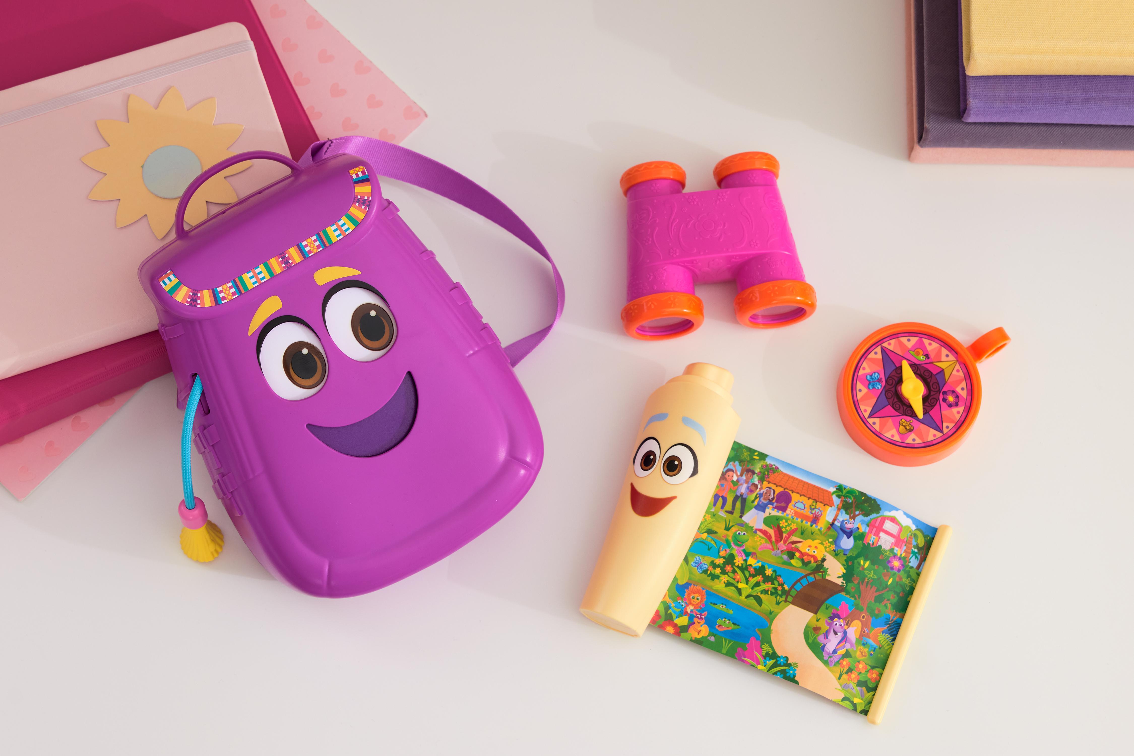 Juguete Mochila de Aventuras 20 cm Dora la Exploradora 5