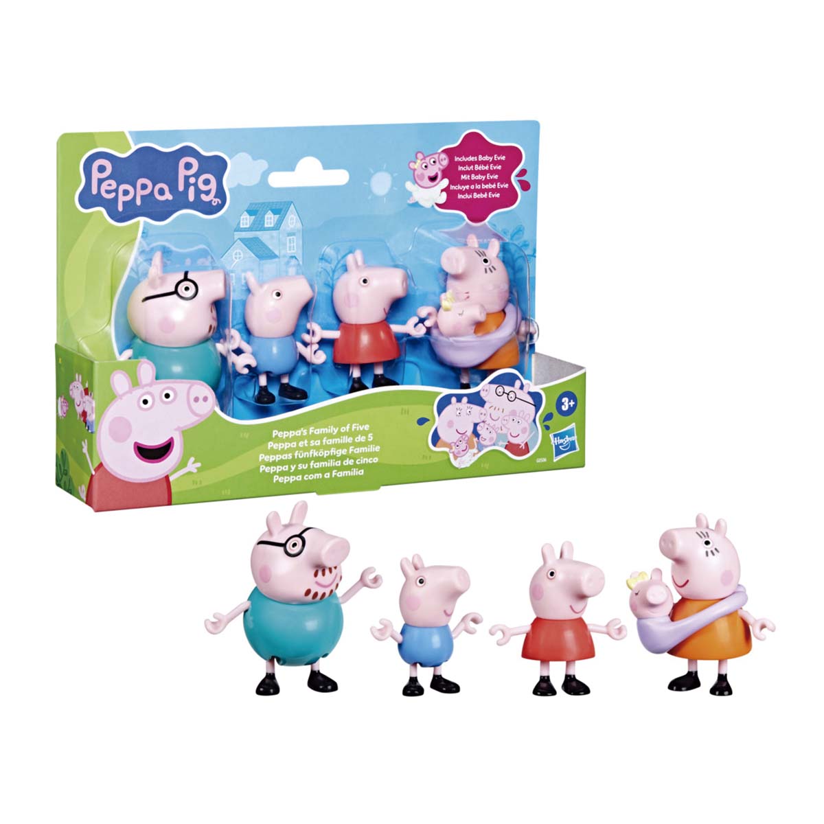 Imagem 0 de Peppa Pig Pack Peppa e Sua Familia de Cinco