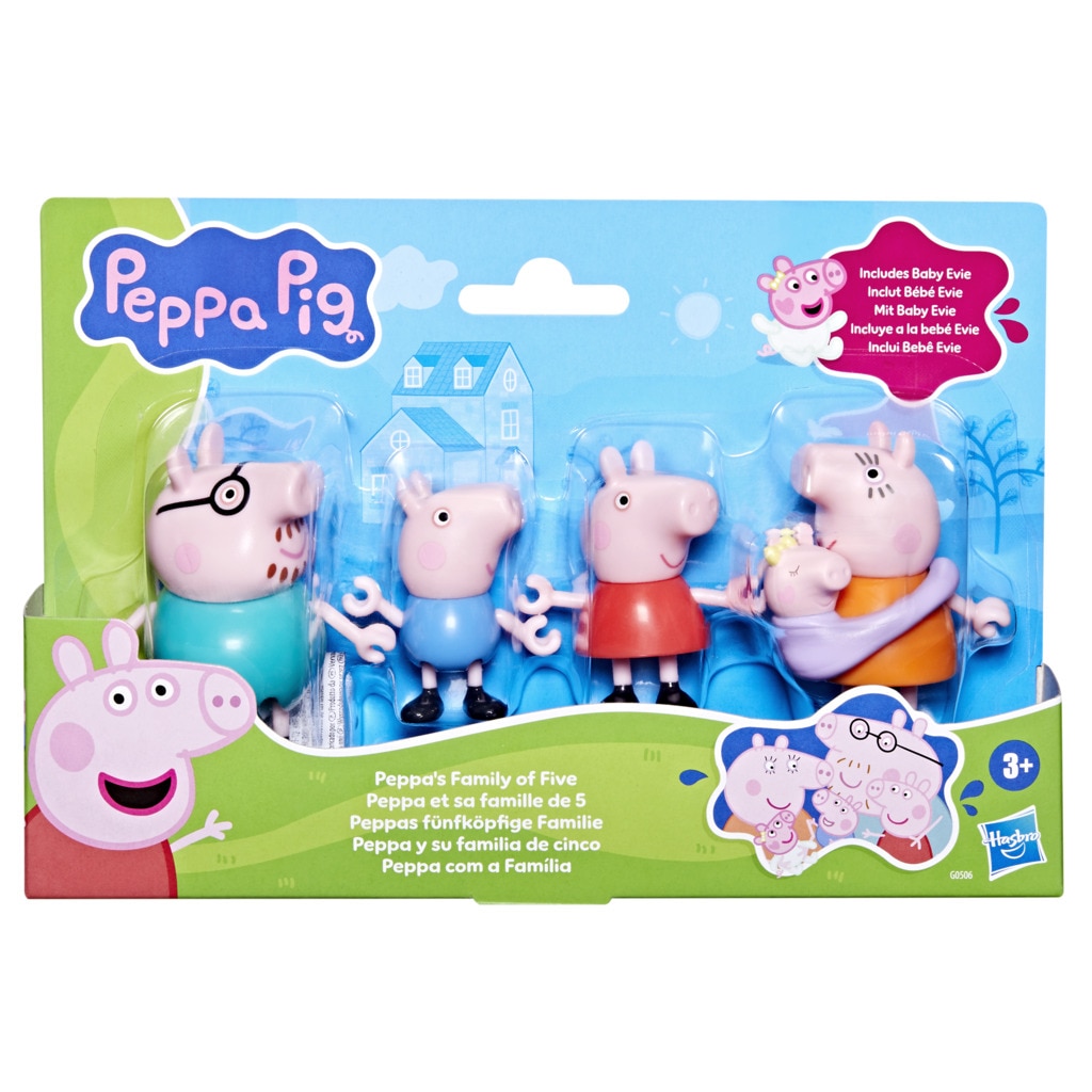 Peppa Pig Pack Peppa e Sua Familia de Cinco 2