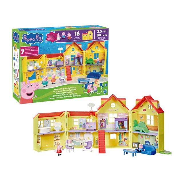 Set de Juego Gran Casa Familiar Peppa Pig Hasbro