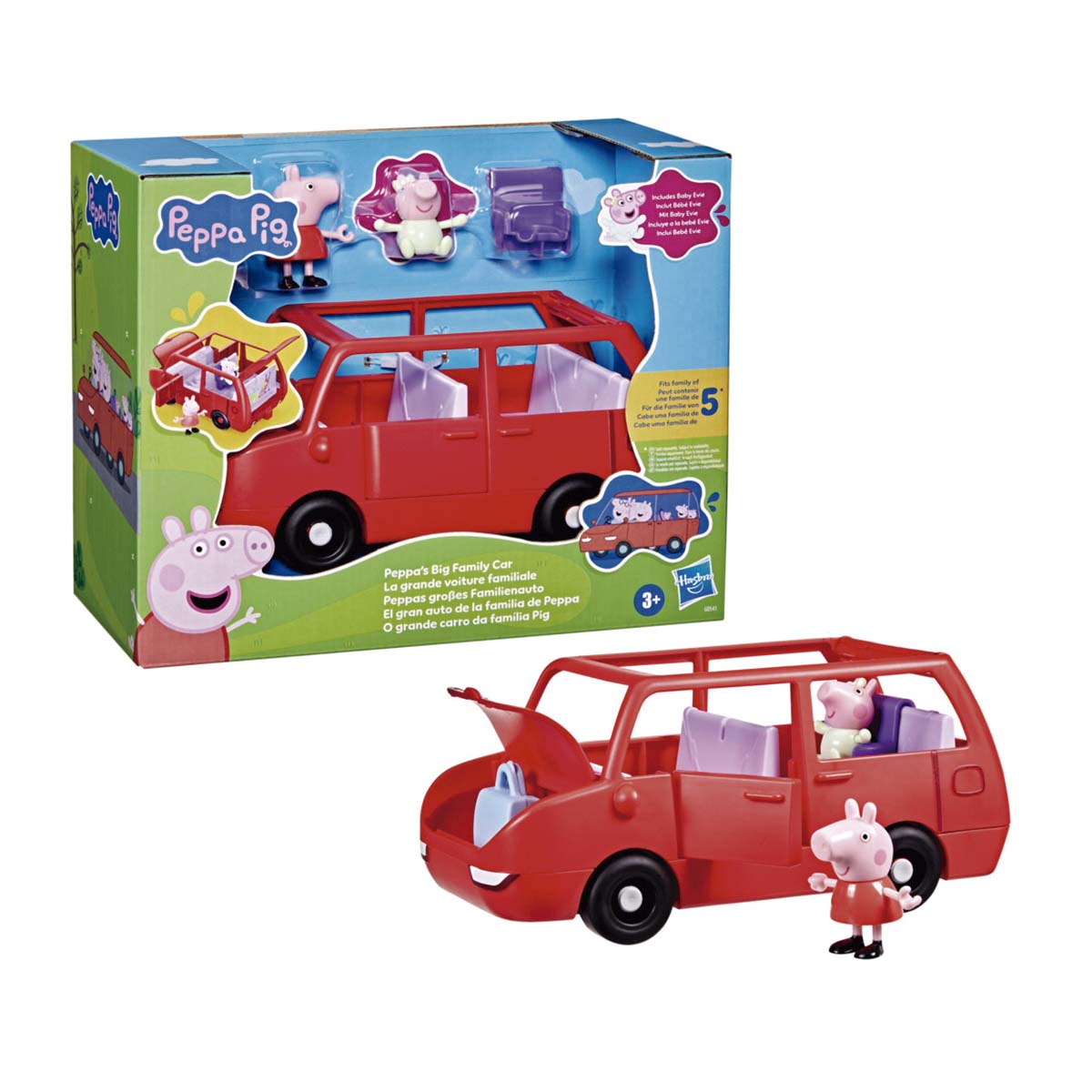 Imagen 0 de El Gran Auto de la familia de Peppa Pig Hasbro