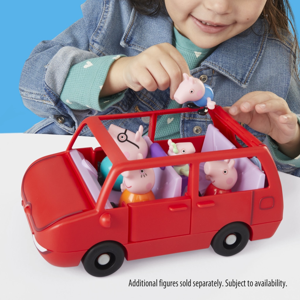 El Gran Auto de la familia de Peppa Pig Hasbro 4