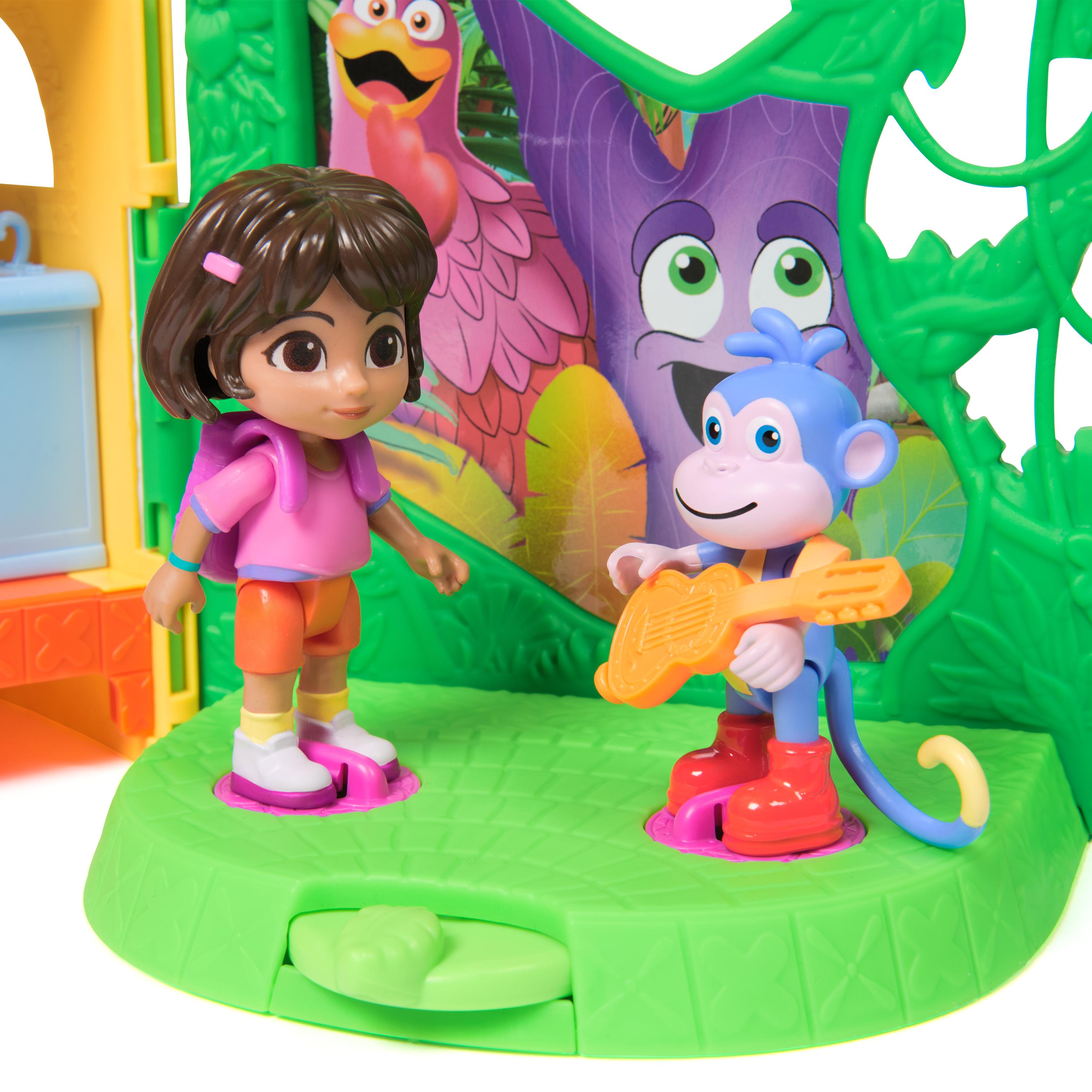 Playset casita explora y juega Botasmuebles Frases Bilingües Dora la Exploradora Spin Master 5