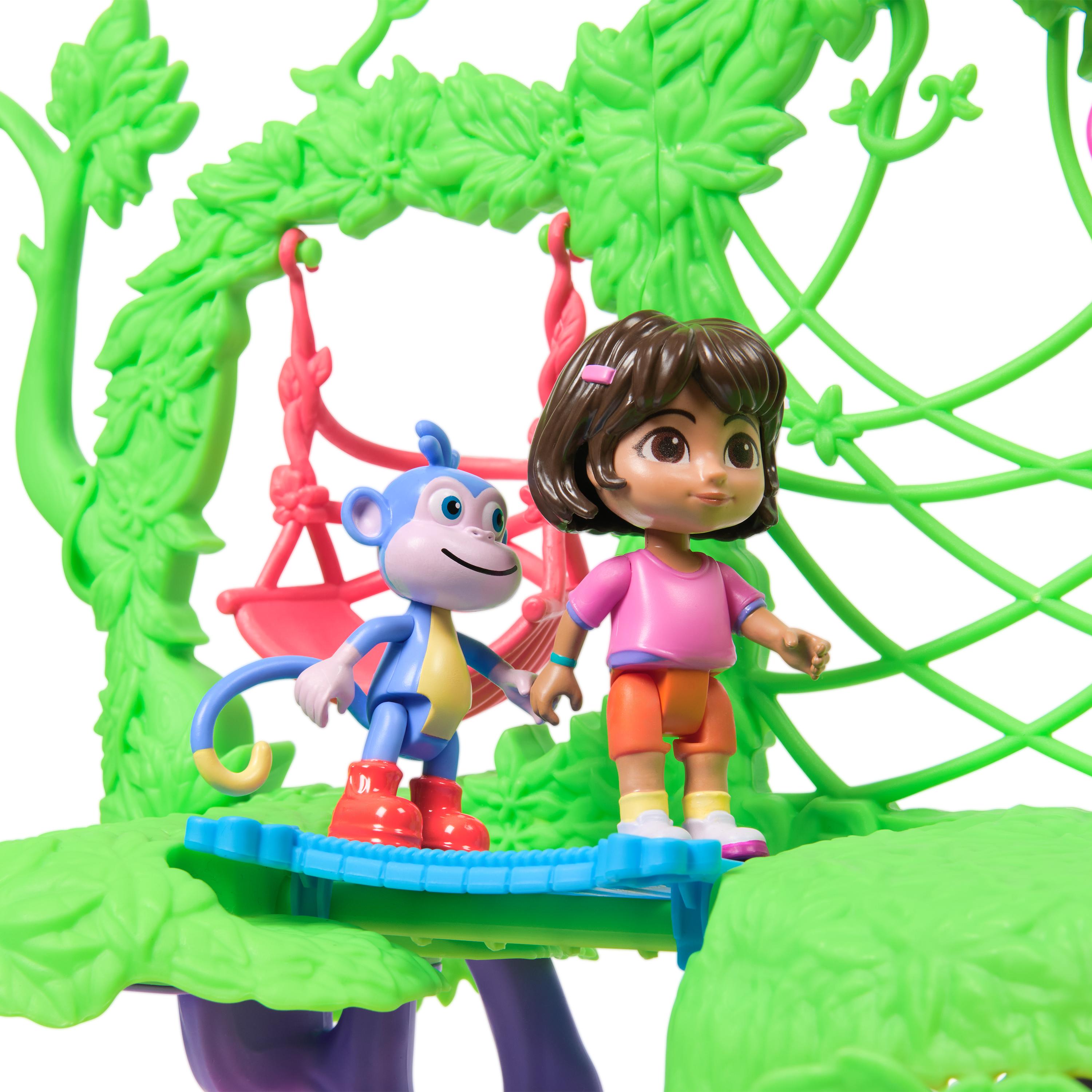 Playset casita explora y juega Botasmuebles Frases Bilingües Dora la Exploradora Spin Master 7