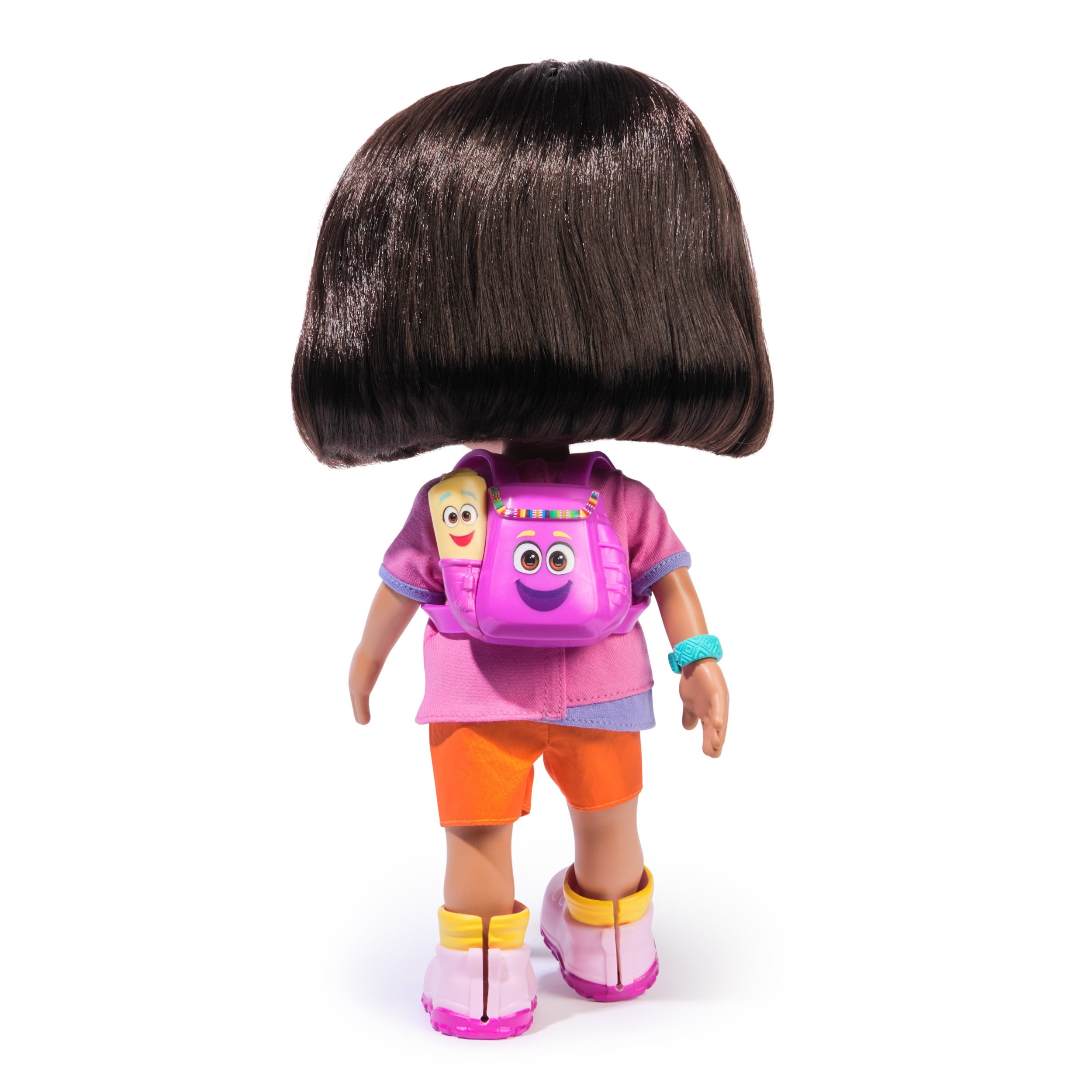 Boneca Dora Canta e Explora com Roupas e Acessórios, dois idiomas Dora, a Exploradora 4