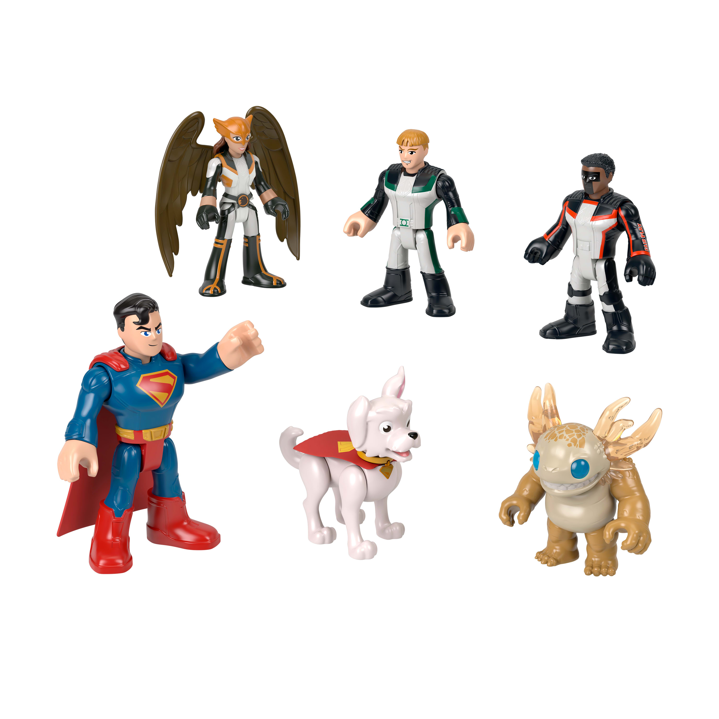 Fisher-Price Multipack de figuras de acción de Superman DC Super Friends Imaginext 2