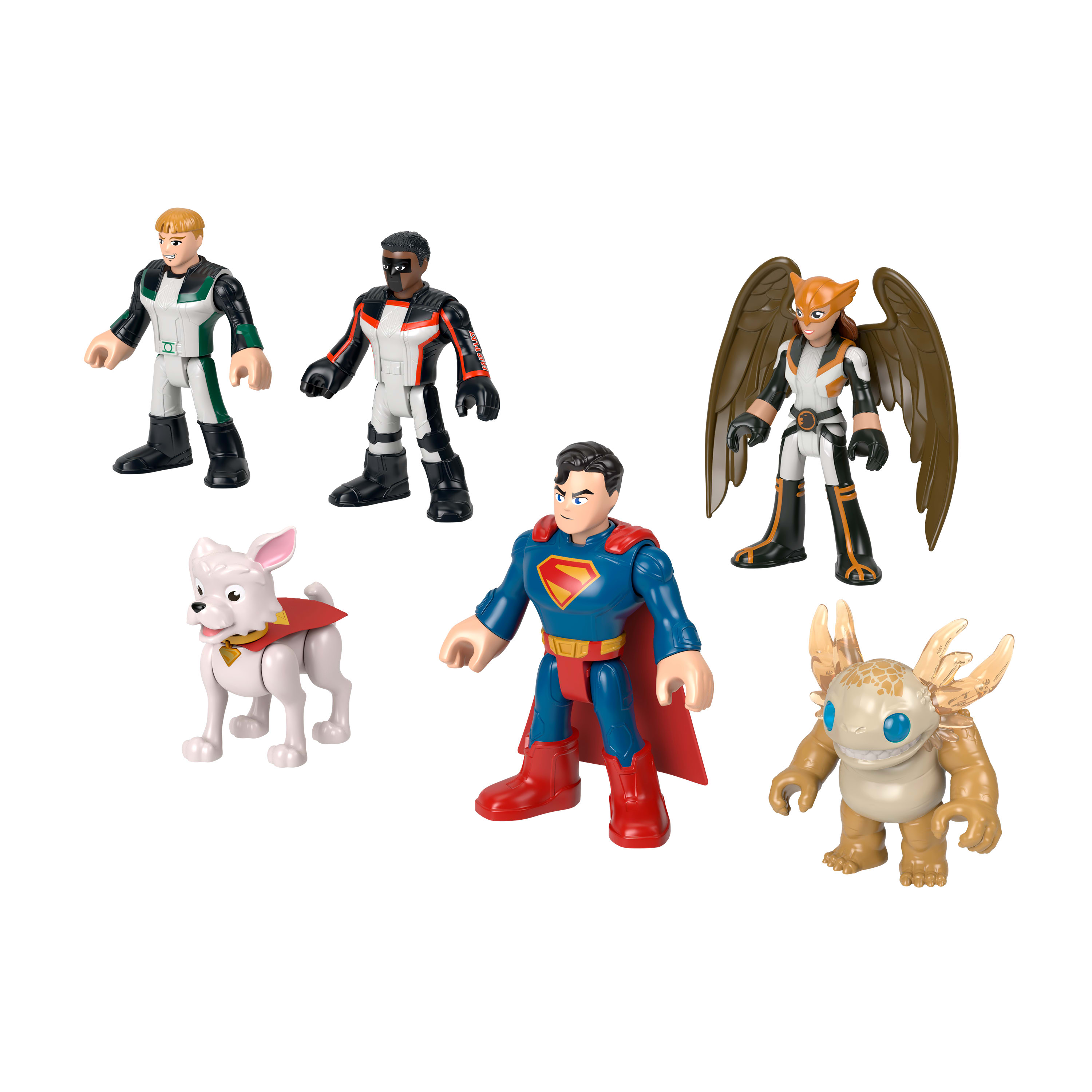 Fisher-Price Multipack de figuras de acción de Superman DC Super Friends Imaginext 4