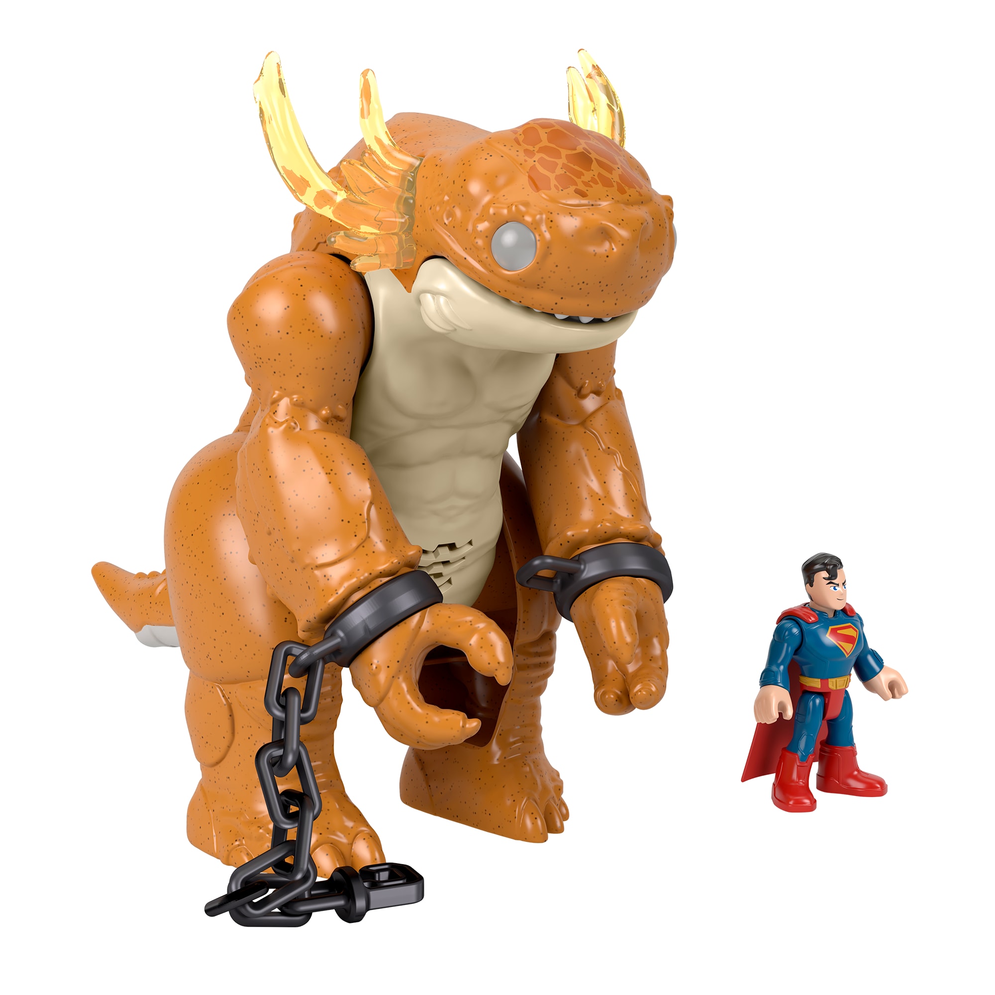 Fisher-Price Juguete de Superman con luces sonidos y movimiento DC Super Friends Imaginext 3