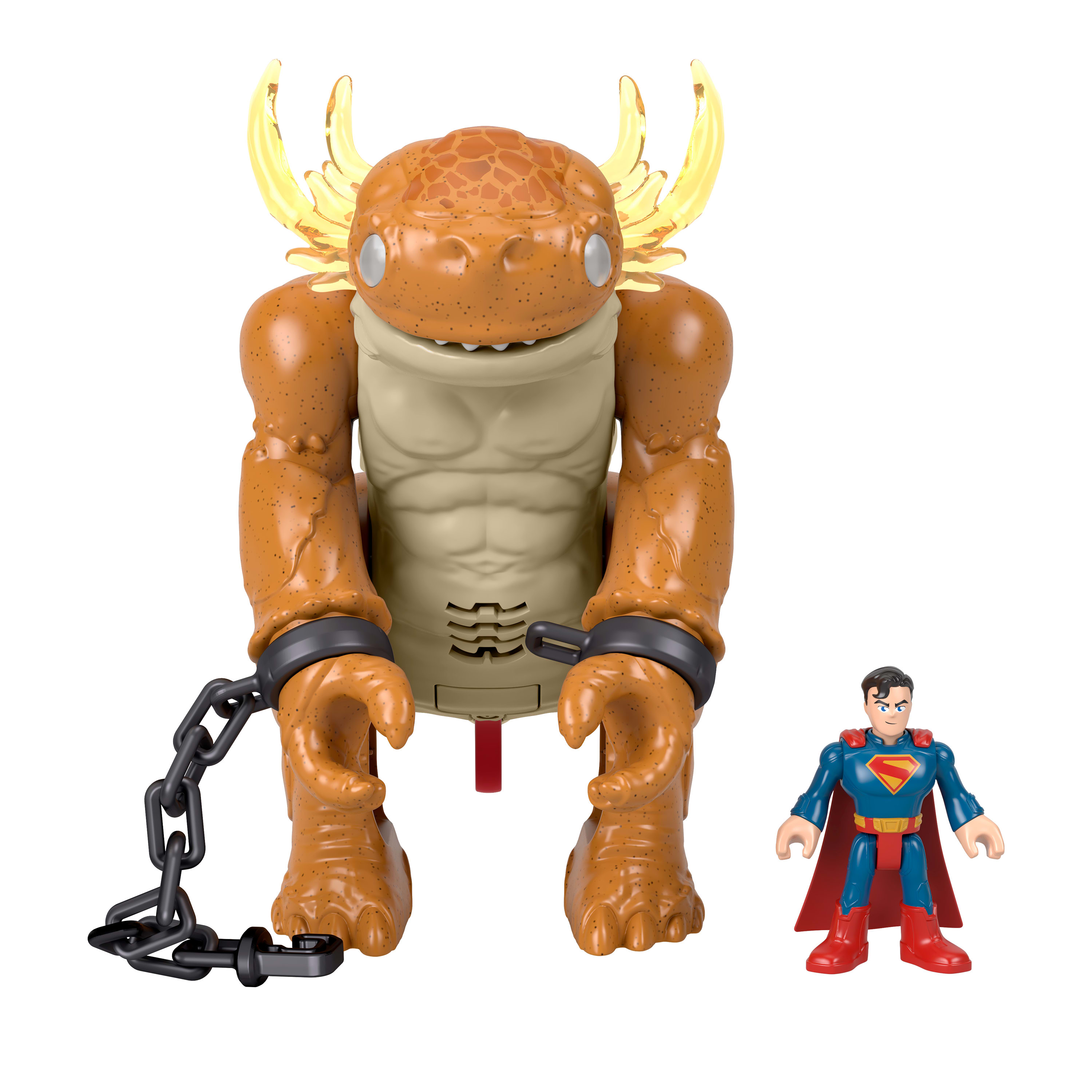 Fisher-Price Juguete de Superman con luces sonidos y movimiento DC Super Friends Imaginext 6