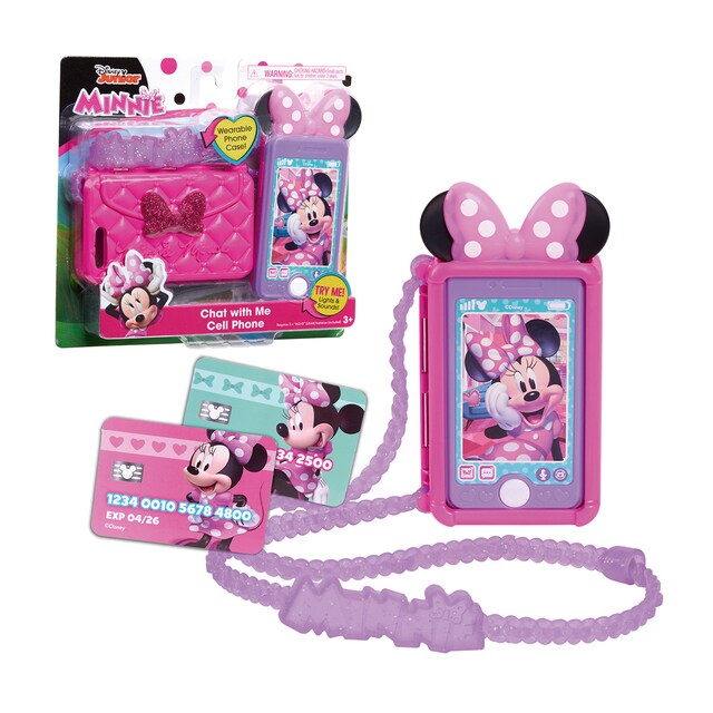 Imagen 0 de Teléfono móvil, chatea conmigo Minnie Mouse Just Play Products