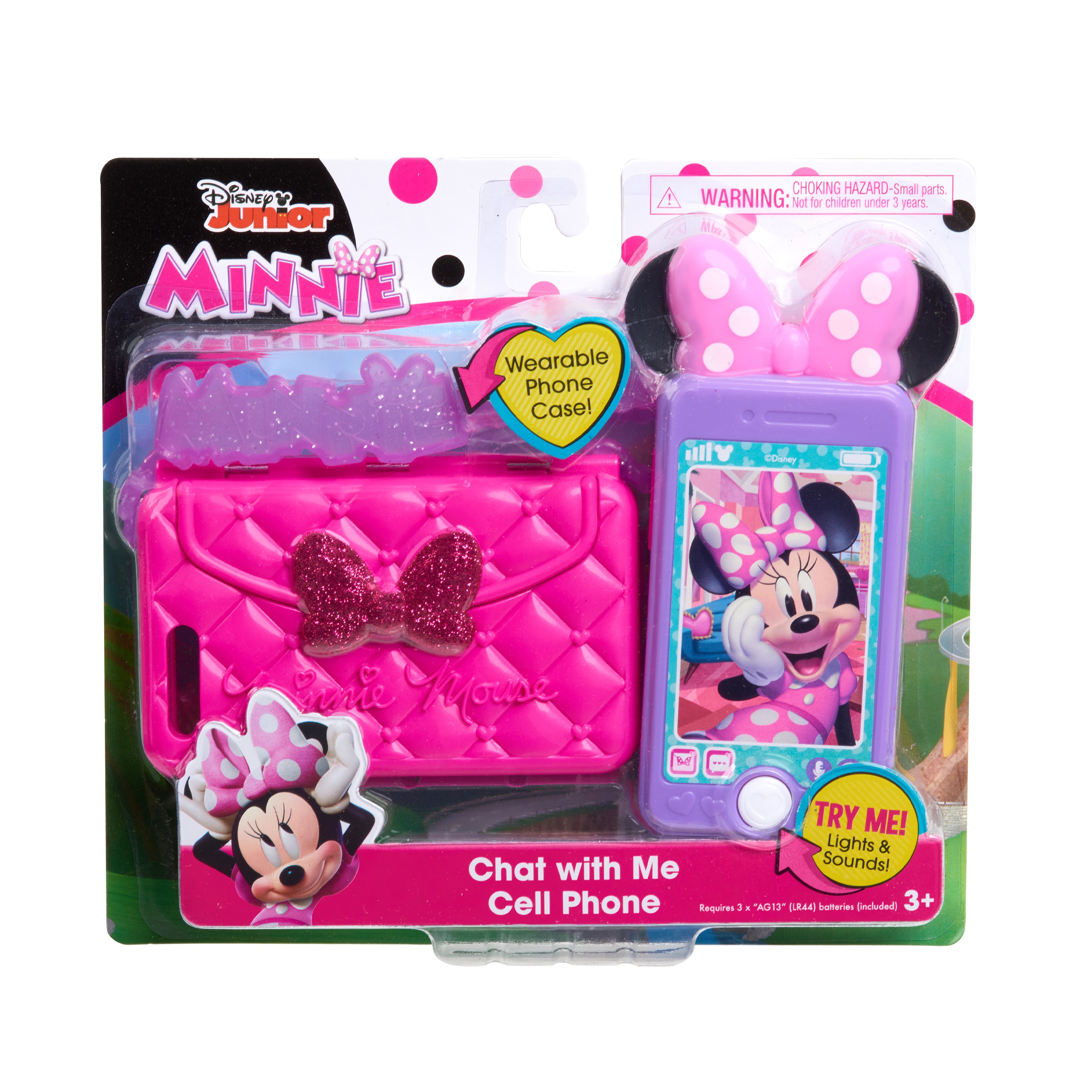 Teléfono móvil, chatea conmigo Minnie Mouse Just Play Products 2
