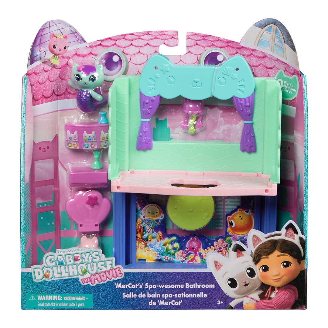 Cuarto de baño Mercat Toy Figura Dollhouse Accessories & Surprise Toy Gabby's Dollhouse Spin Master 2