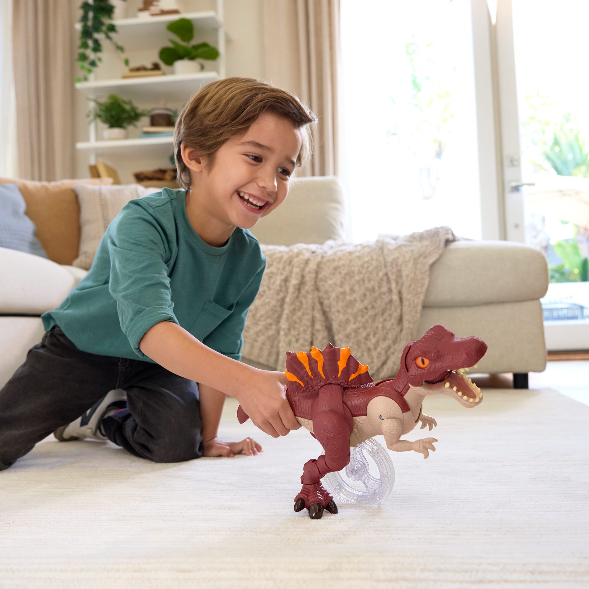 Juguete Spinosaurus corredor Dinosaurio Jurassic World Imaginext Fisher-Price 3