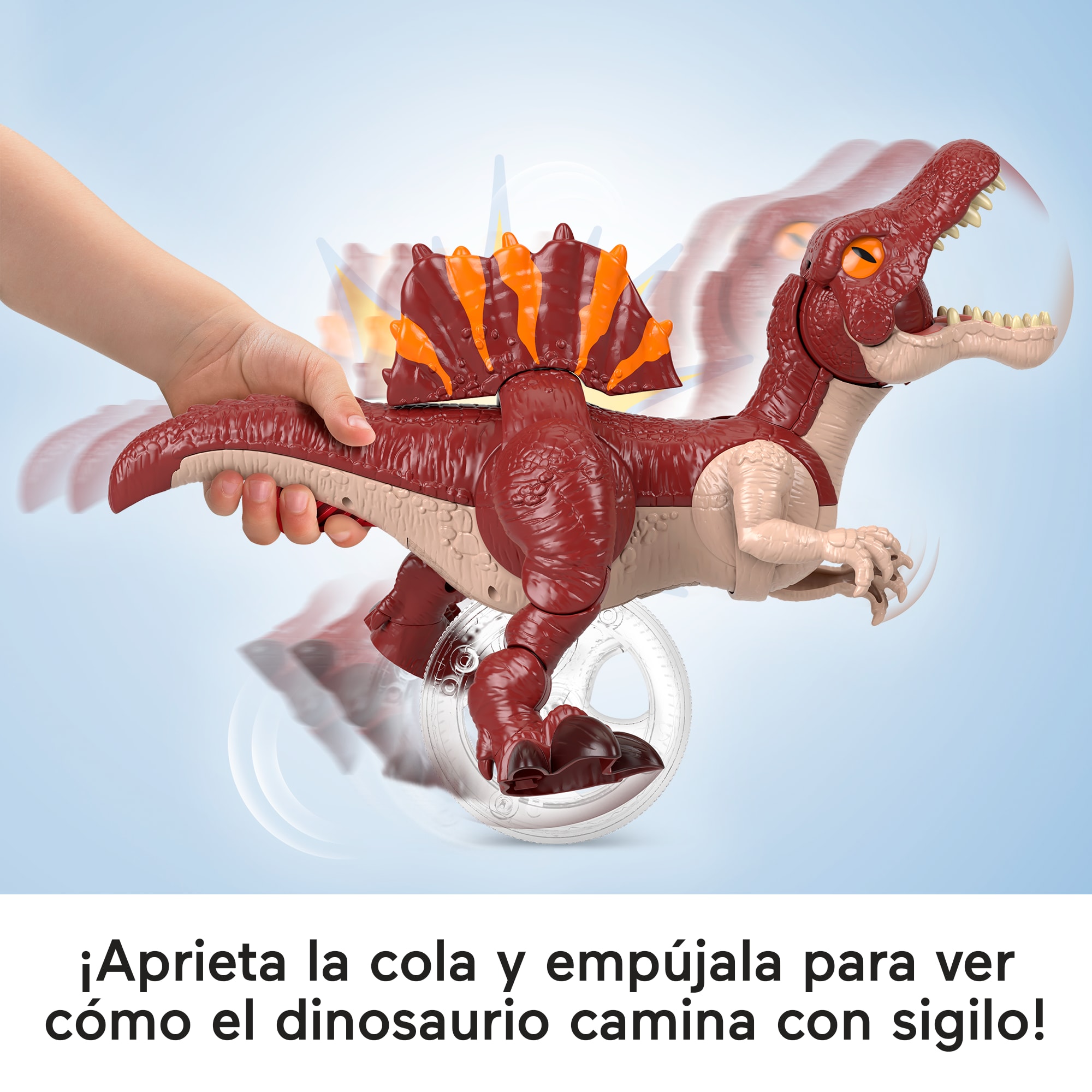 Juguete Spinosaurus corredor Dinosaurio Jurassic World Imaginext Fisher-Price 5