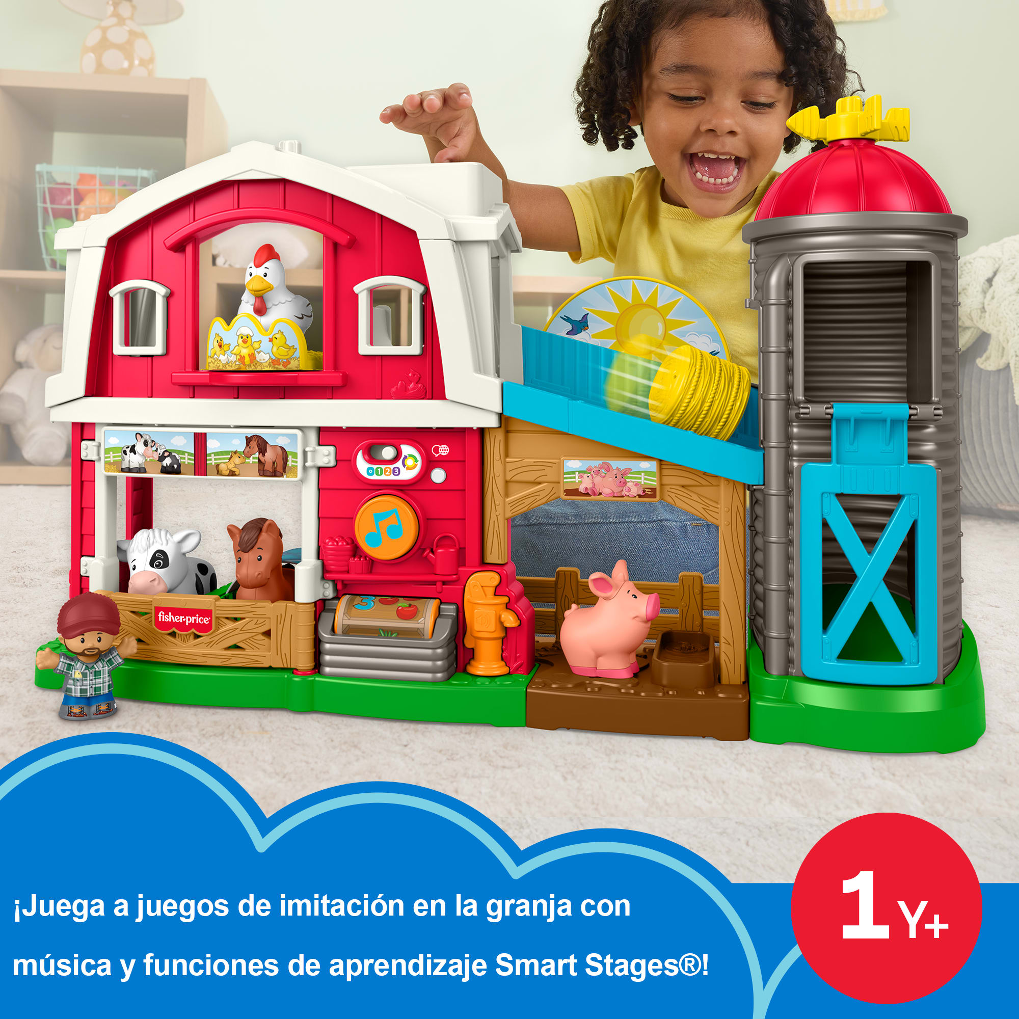 Granja de cuidados Little People Fisher-Price 3