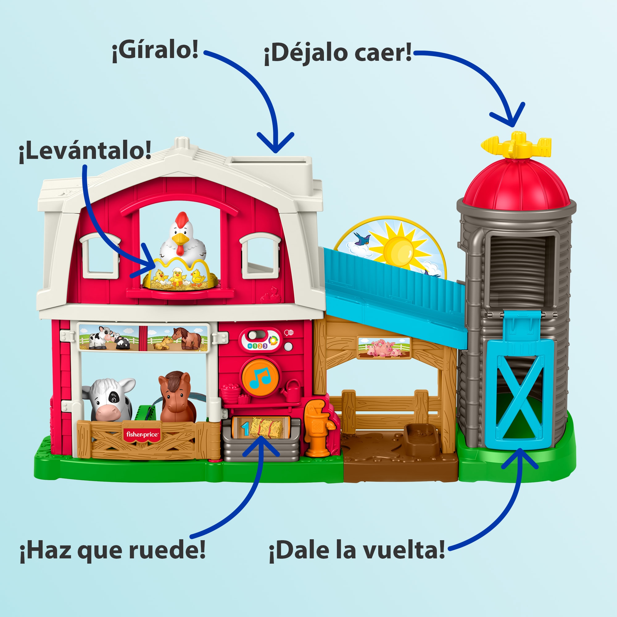 Granja de cuidados Little People Fisher-Price 5