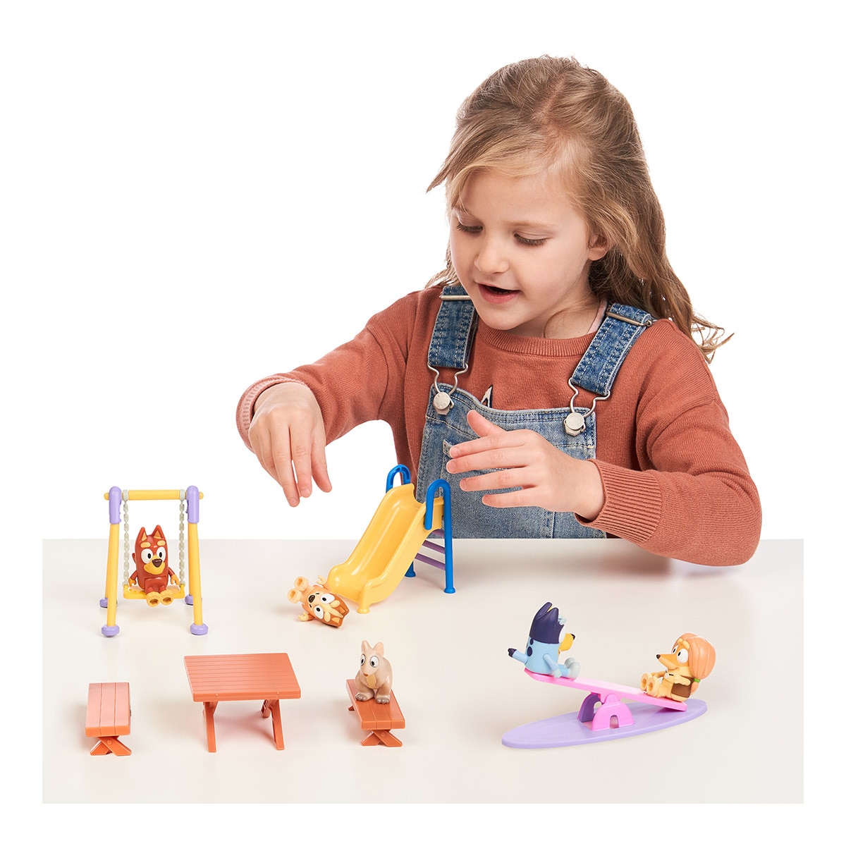 Set de Juego El Parque Infantil Bluey deluxe Moose 4