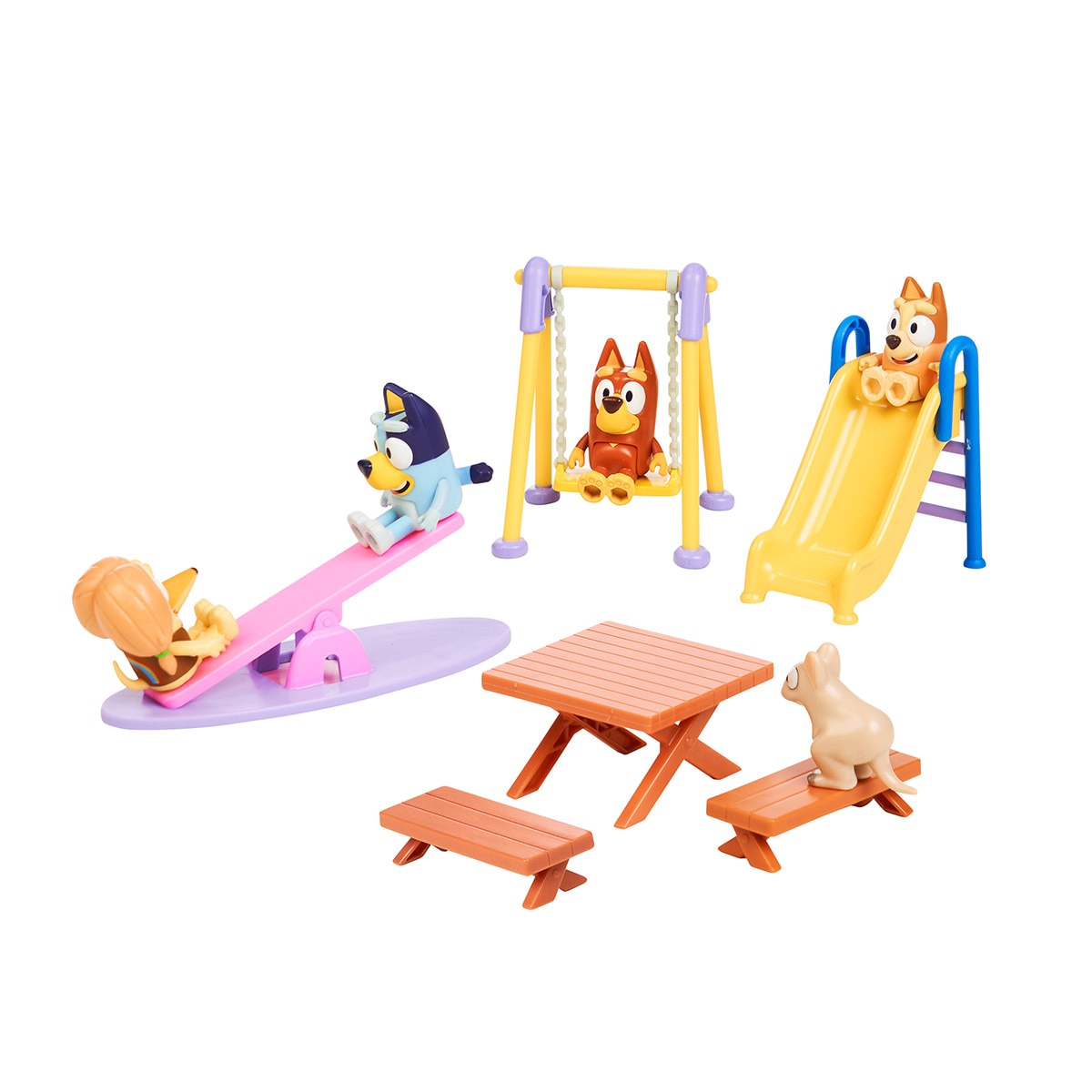 Set de Juego El Parque Infantil Bluey deluxe Moose 5