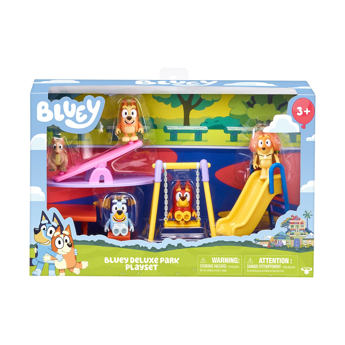 Set de Juego El Parque Infantil Bluey deluxe Moose 8
