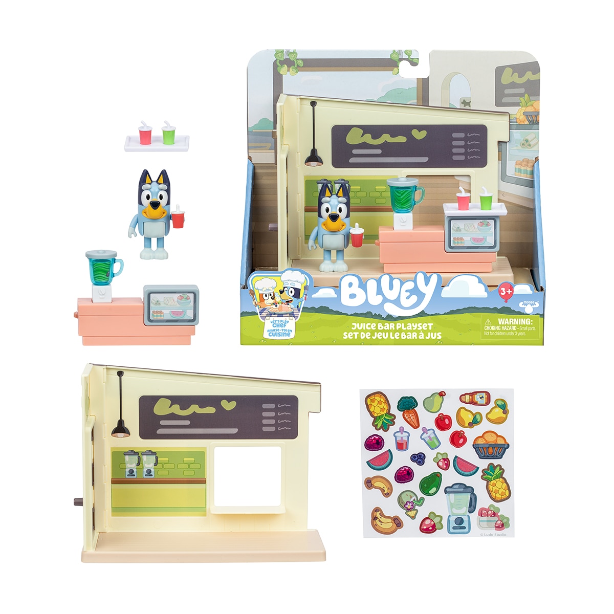 Mini Playset Sumos Bluey Moose 2