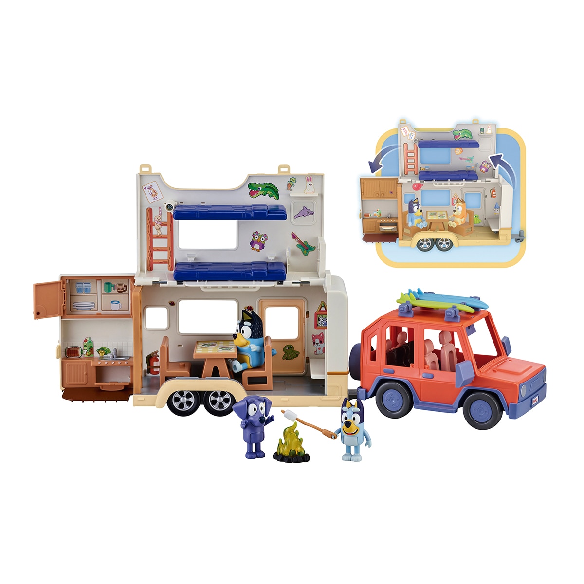 Bluey – Caravana aventuras Bluey Moose.