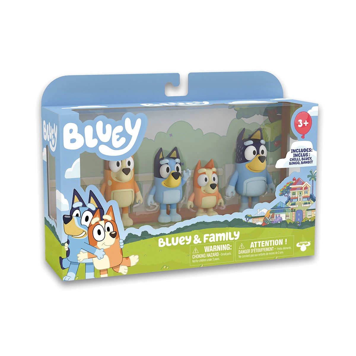 Bluey Pack 4 Figuras - Family 2