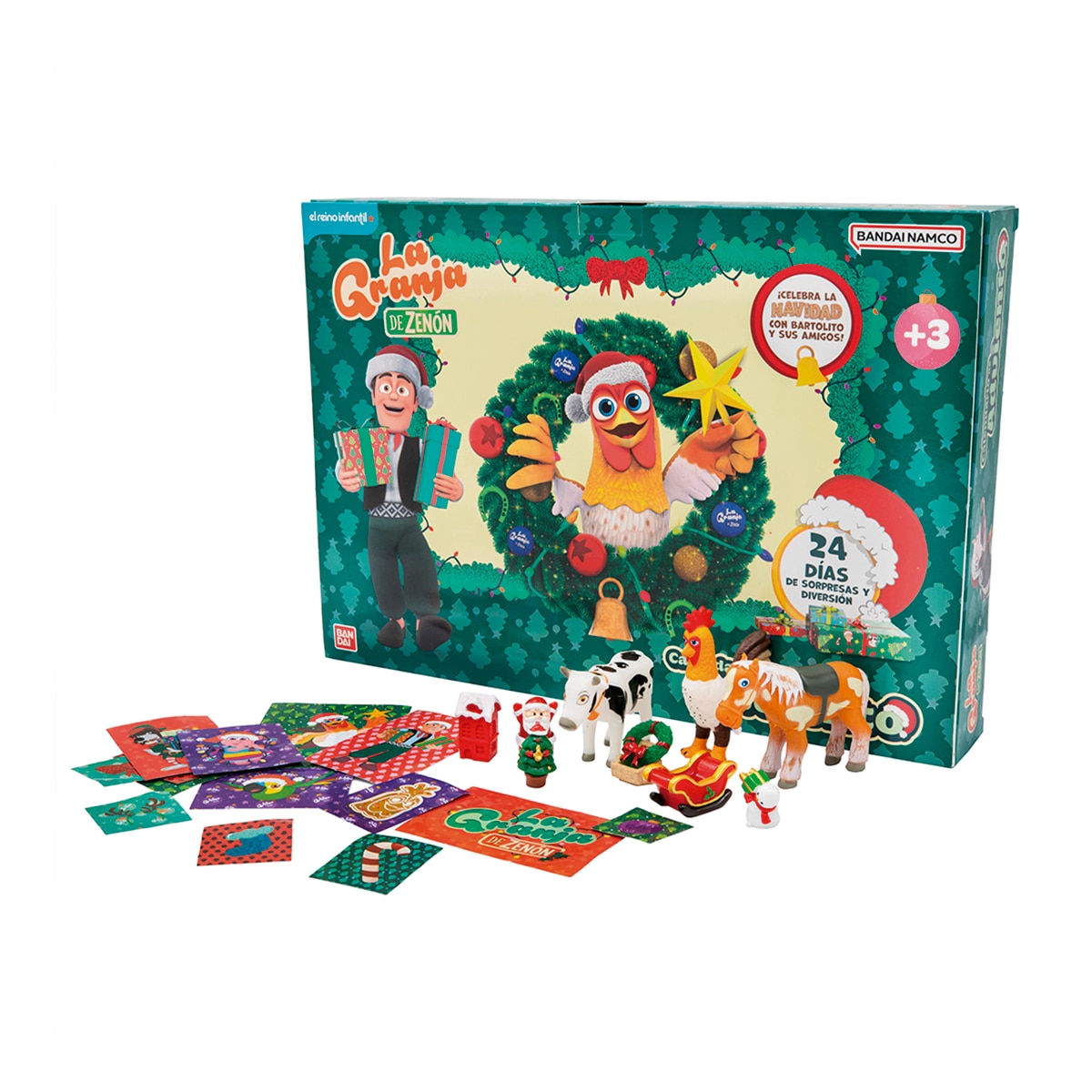 BANDAI – Calendario Adviento La Granja de Zenon Bandai.