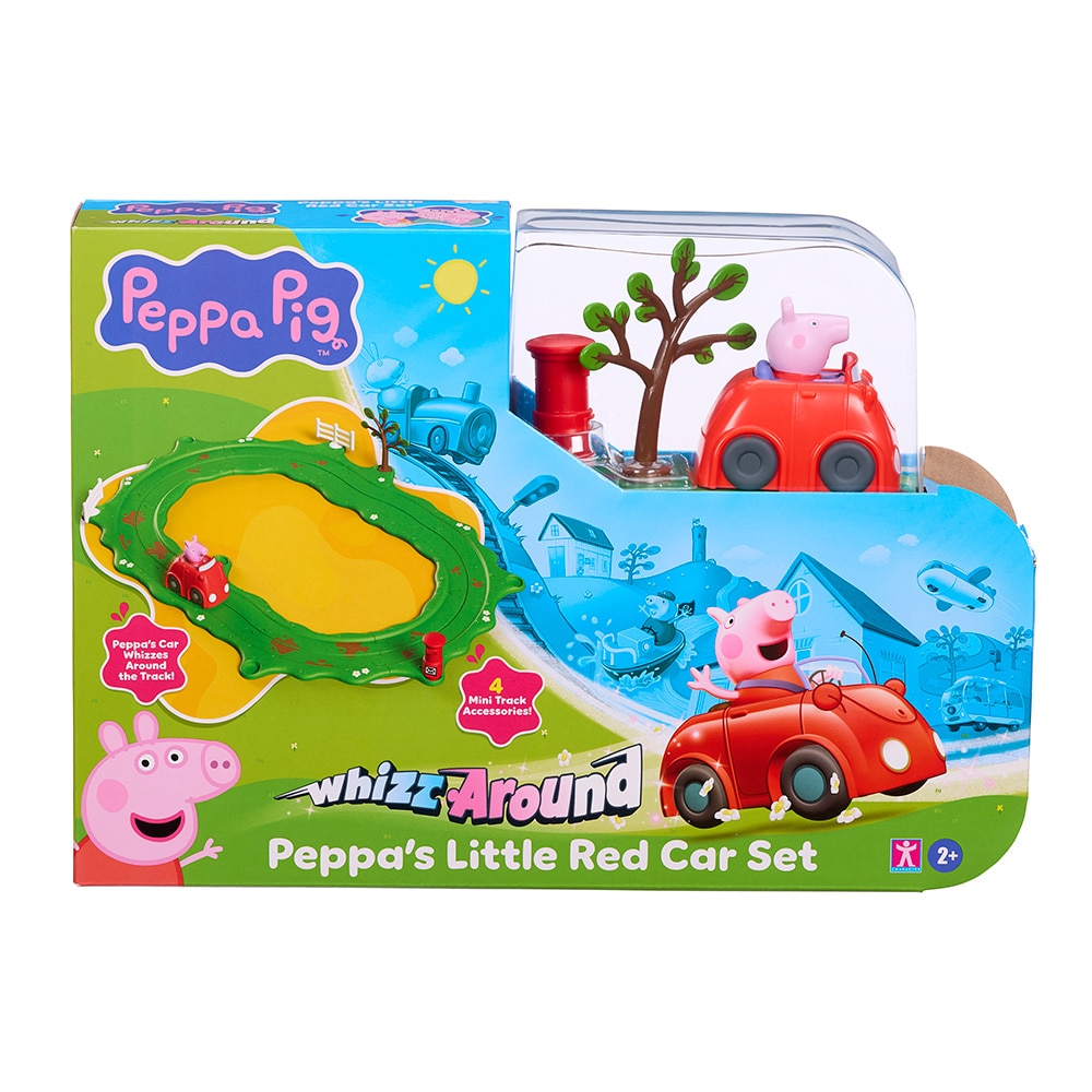 Circuito cochecito rojo Peppa Pig Bandai 3