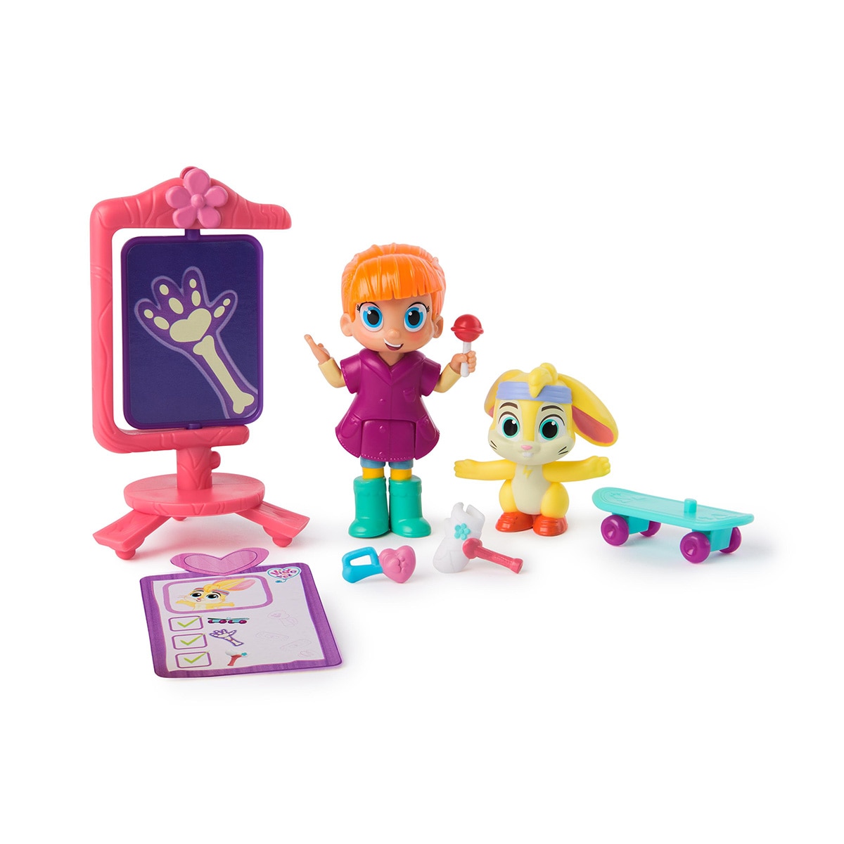 Pack figuras de Zigzag y Vida Story con accesorios médicos Vida The Vet Spin Master 2