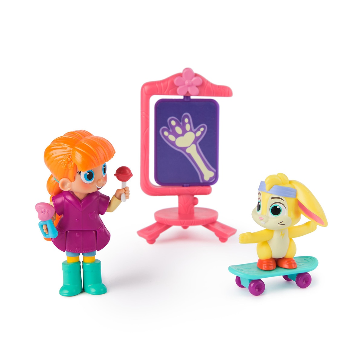 Pack figuras de Zigzag y Vida Story con accesorios médicos Vida The Vet Spin Master 4