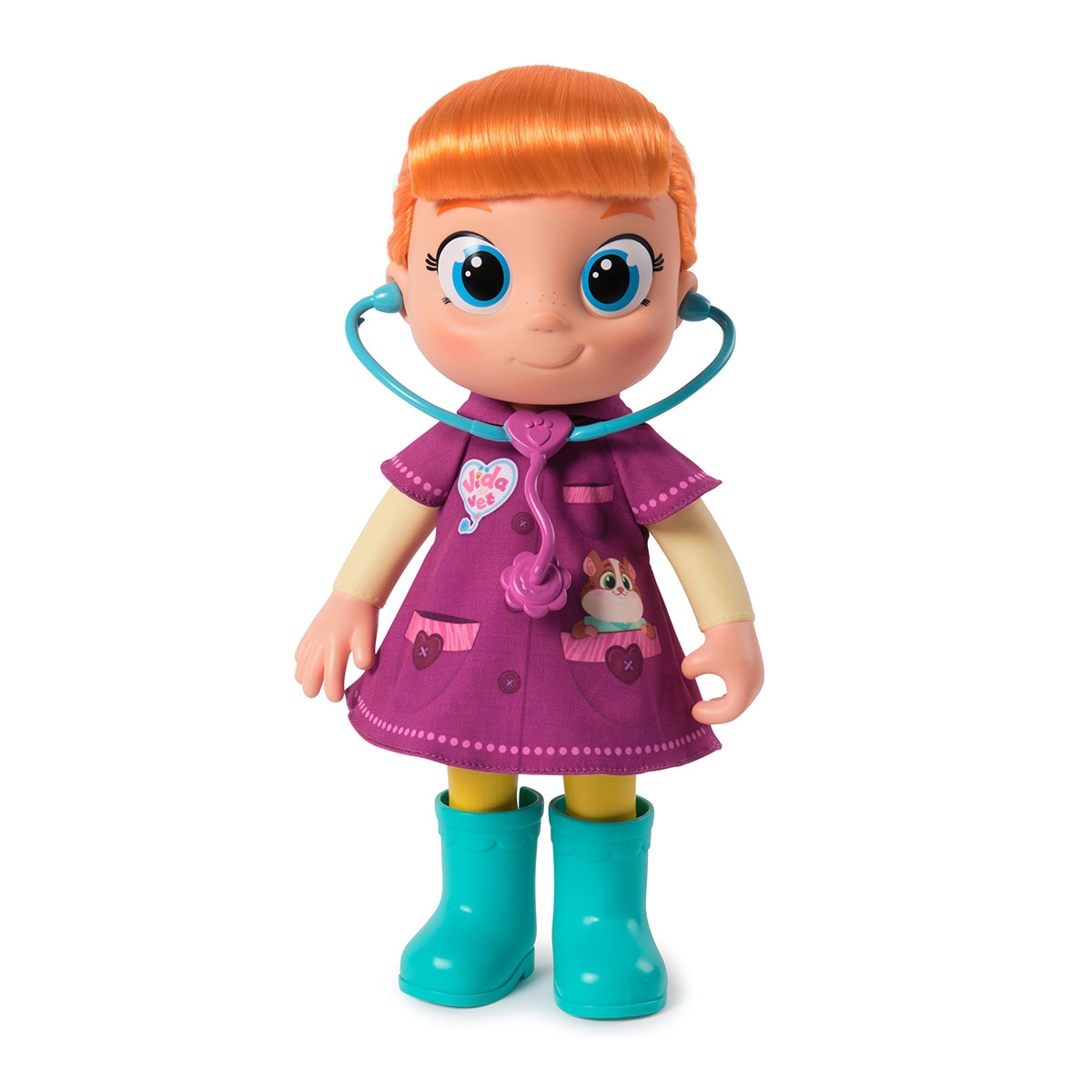 Muñeca Vida con kit de accesorios de veterinaria y pelo Vida The Vet Spin Master 3