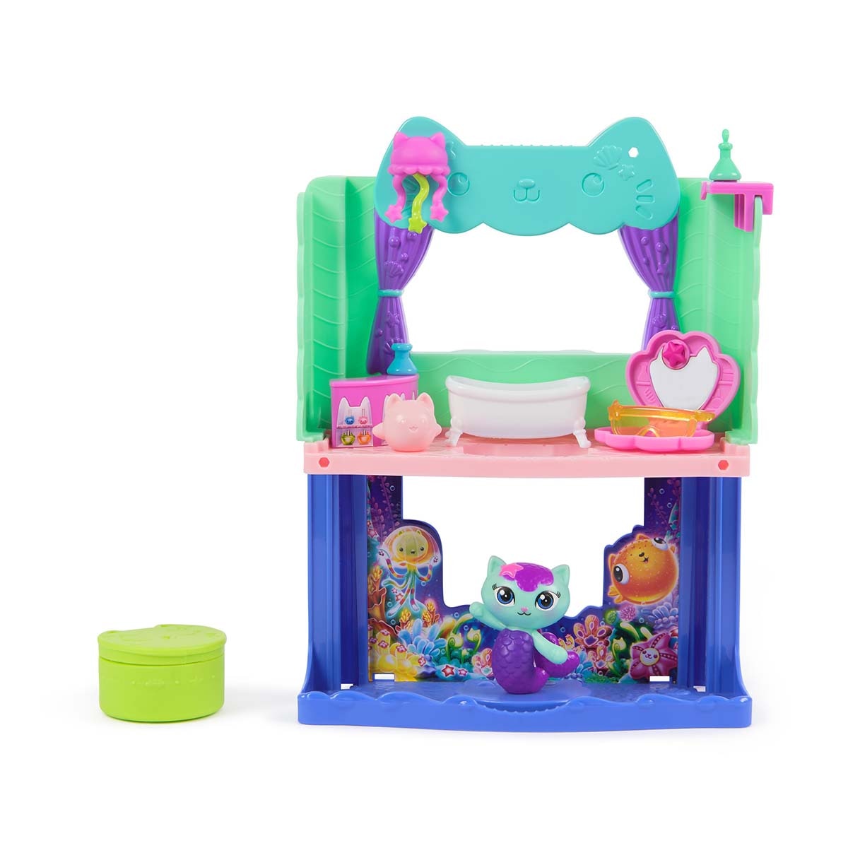 Imagen 0 de Figura y Accesorios Movie Bathroom Portal Rooms Gabby's Dollhouse Spin Master
