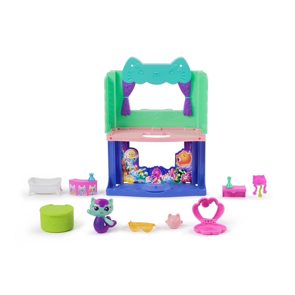 Figura y Accesorios Movie Bathroom Portal Rooms Gabby's Dollhouse Spin Master 2