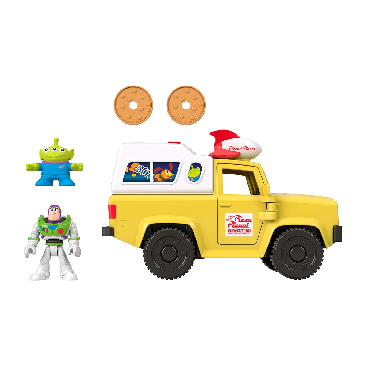 Camión de Pizza Planet Toy Story Disney Imaginext 5