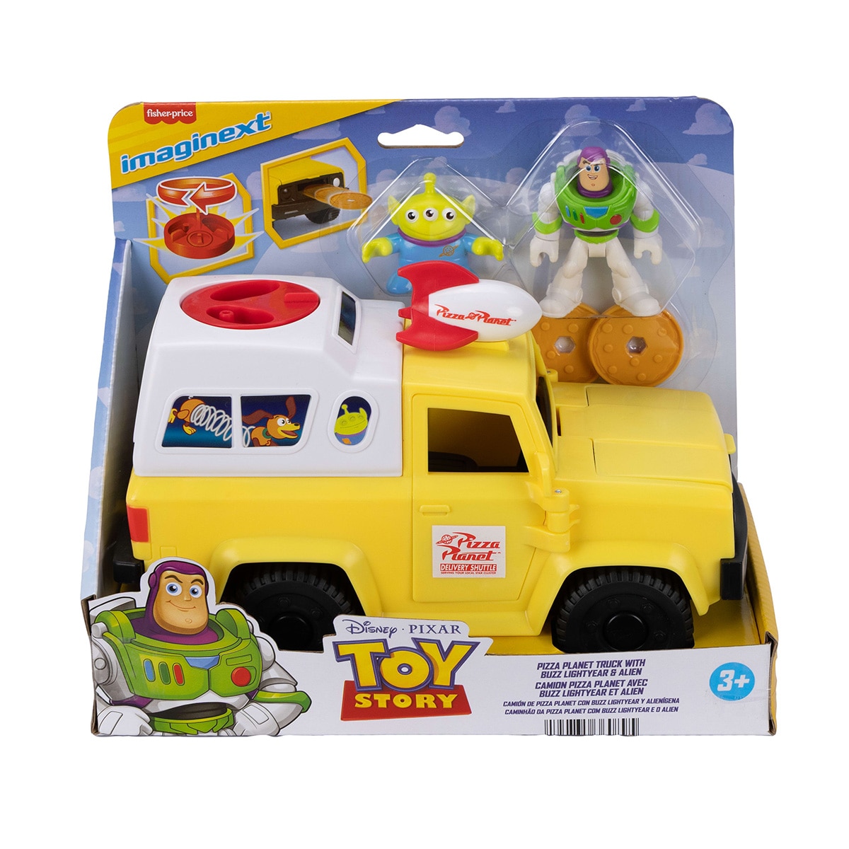 Camión de Pizza Planet Toy Story Disney Imaginext 6
