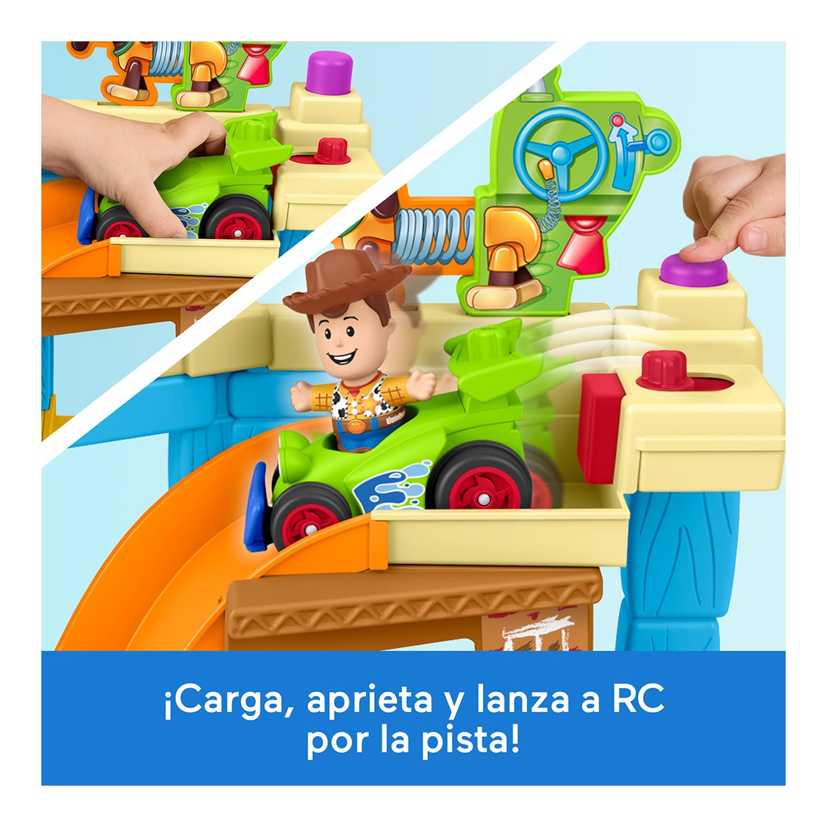 El cuarto de Andy Little People Toy Story Disney Fisher-Price 3
