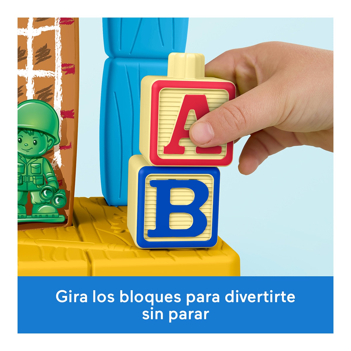 El cuarto de Andy Little People Toy Story Disney Fisher-Price 5