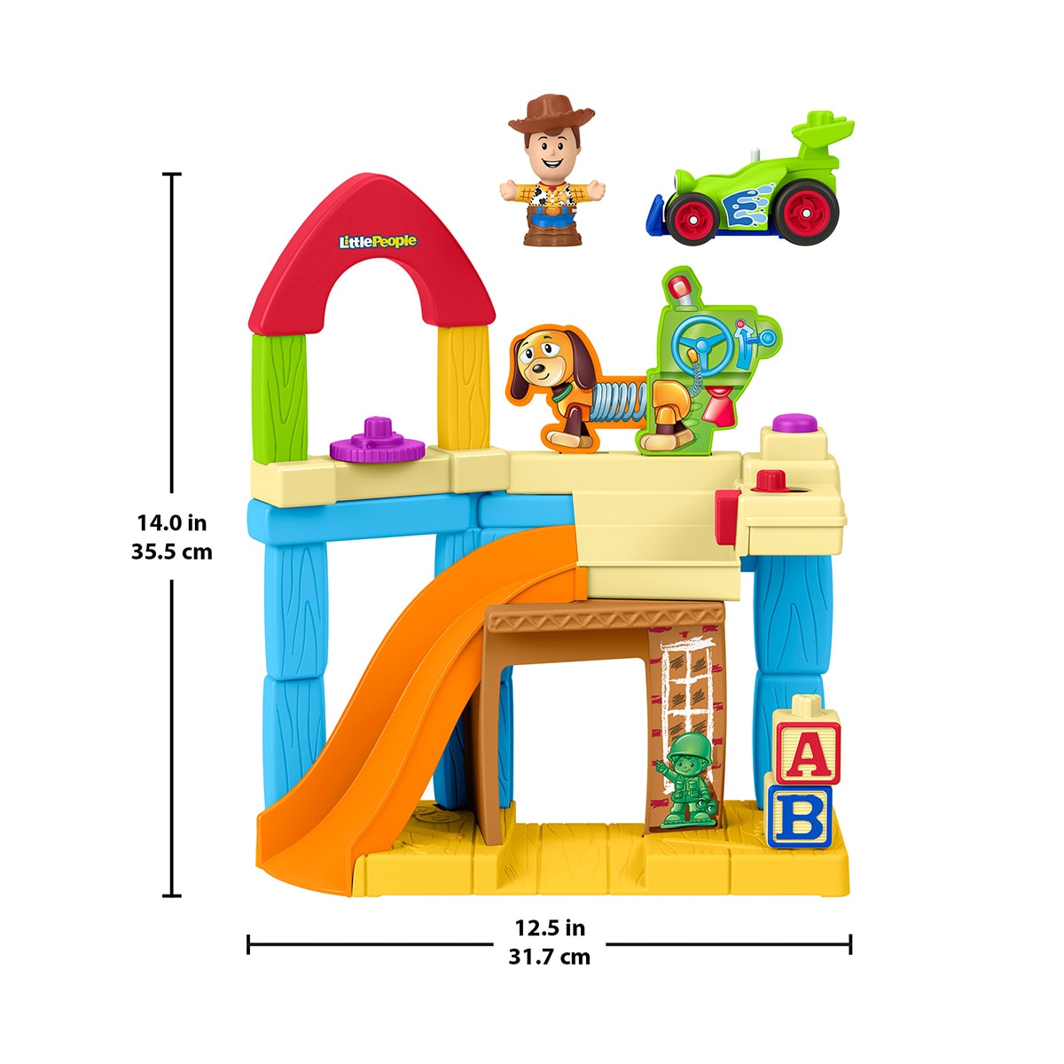 El cuarto de Andy Little People Toy Story Disney Fisher-Price 6