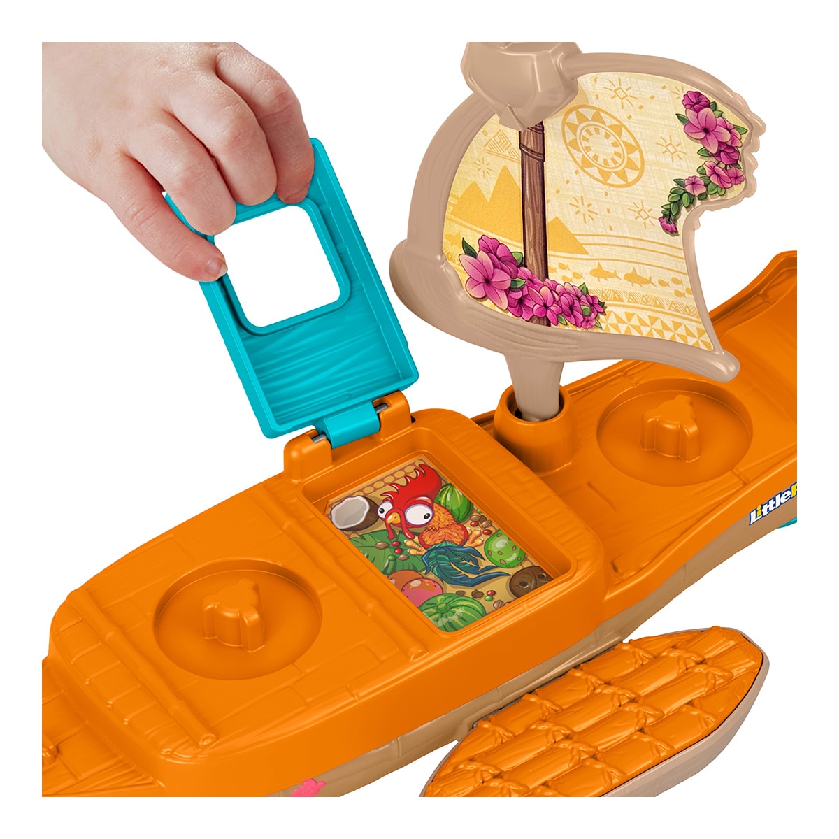 Canoa Vaiana y Maui Little People Disney Fisher-Price 4