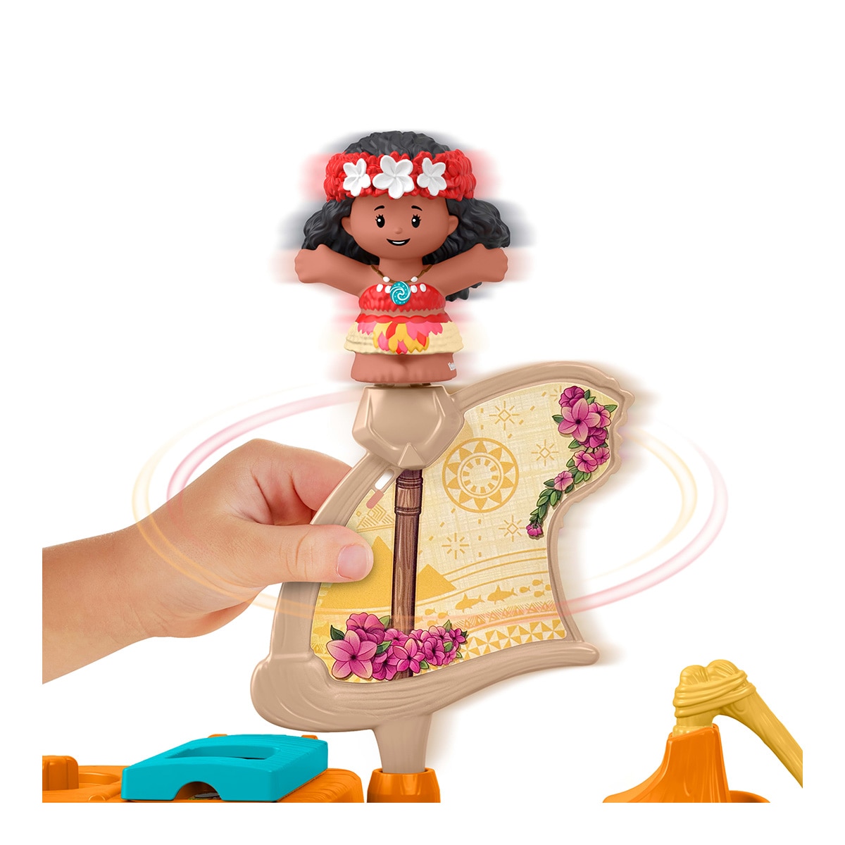 Canoa Vaiana y Maui Little People Disney Fisher-Price 5