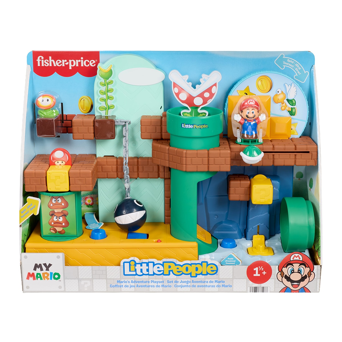 Pack Aventuras Supermario Bros Imaginext Disney Fisher-Price 7