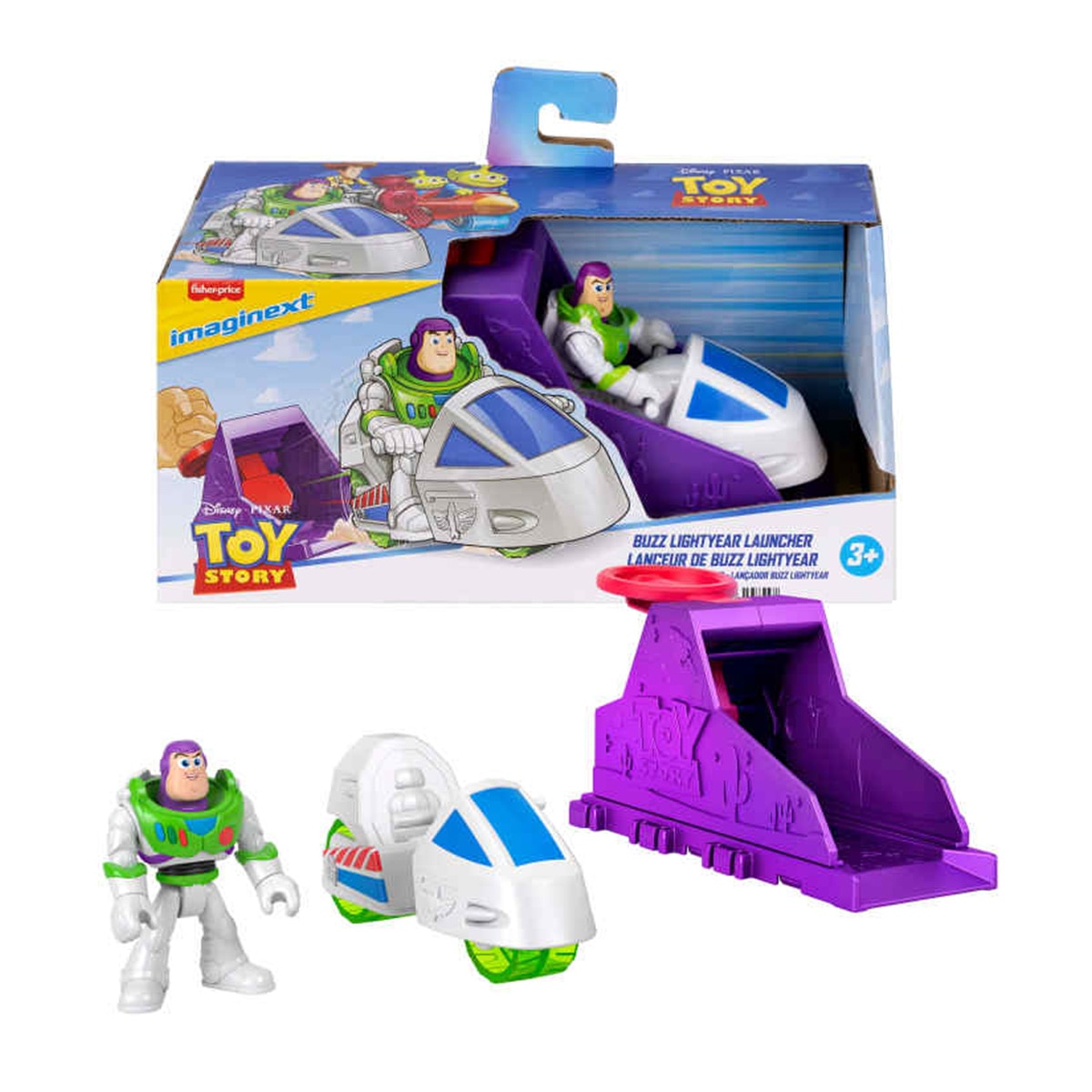 Imagen 0 de Vehículo con lanzador Toy Story Fisher-Price Imaginext