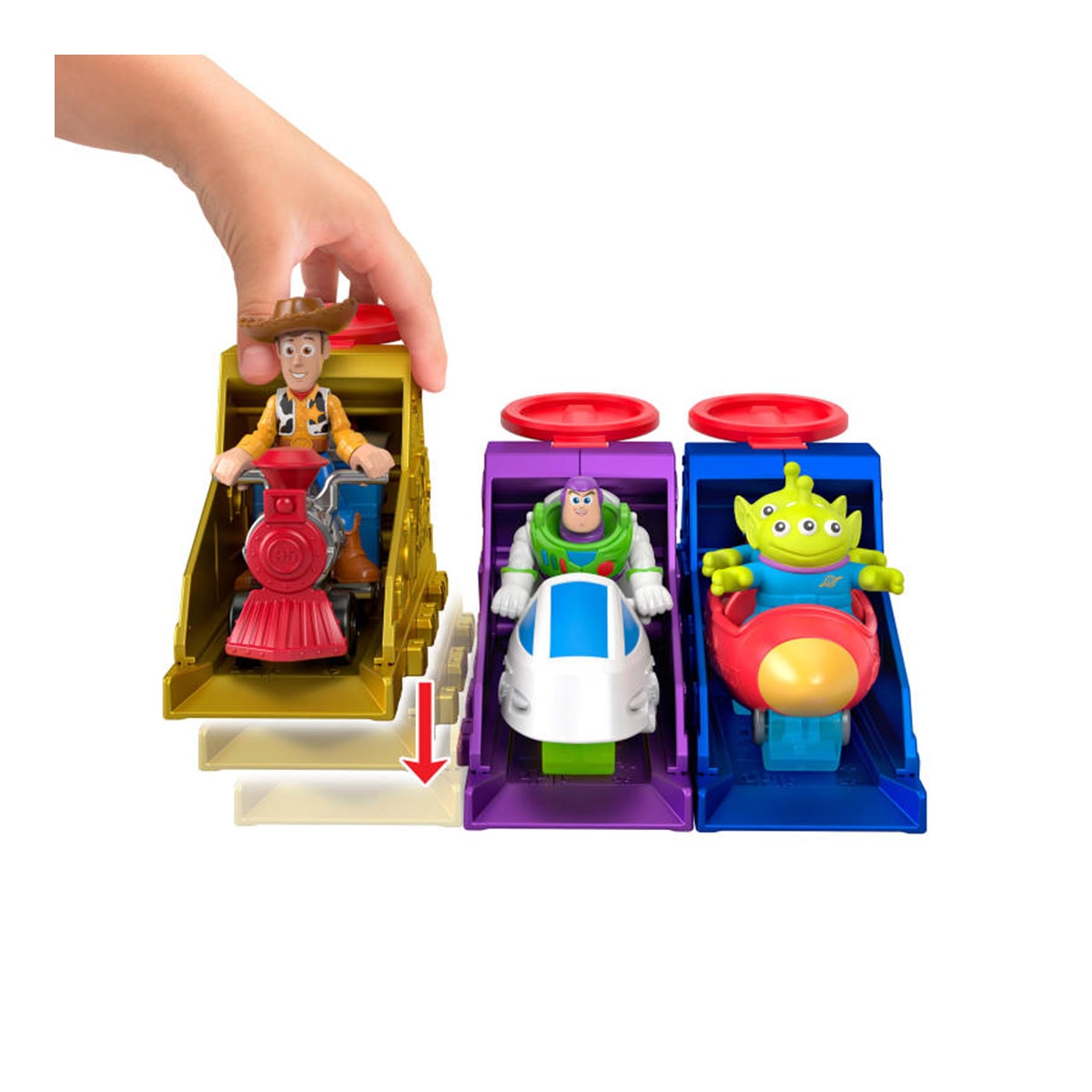 Vehículo con lanzador Toy Story Fisher-Price Imaginext 2