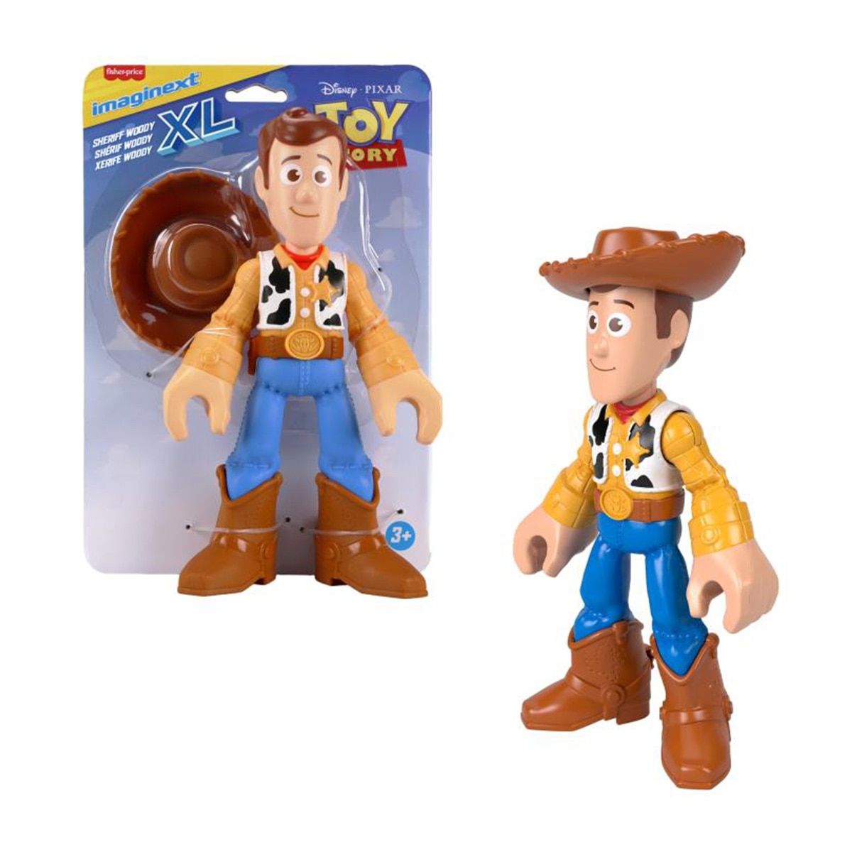 Imagen 0 de Figura Woody XL Toy Story Fisher-Price Imaginext