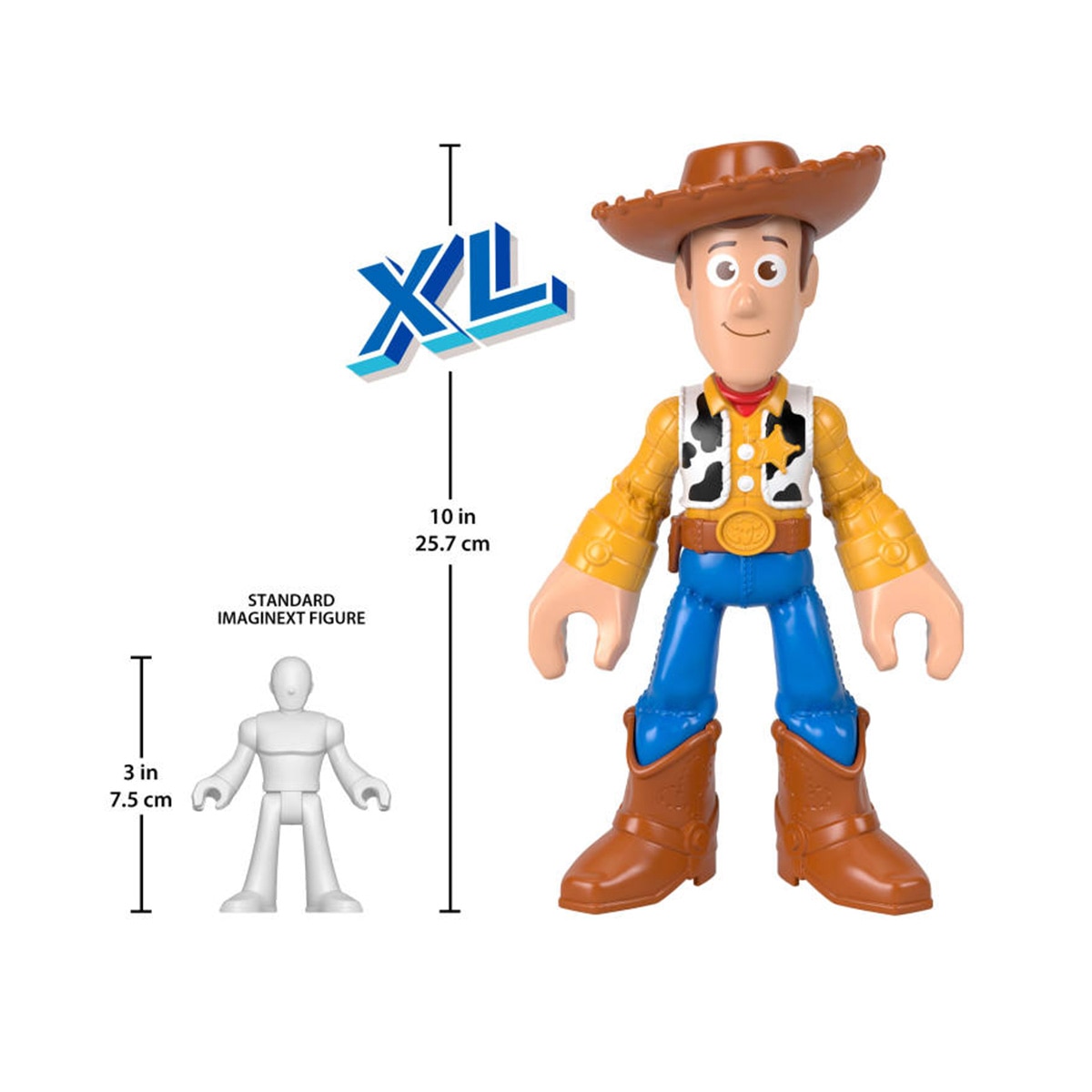 Figura Woody XL Toy Story da Fisher-Price Imaginext 5