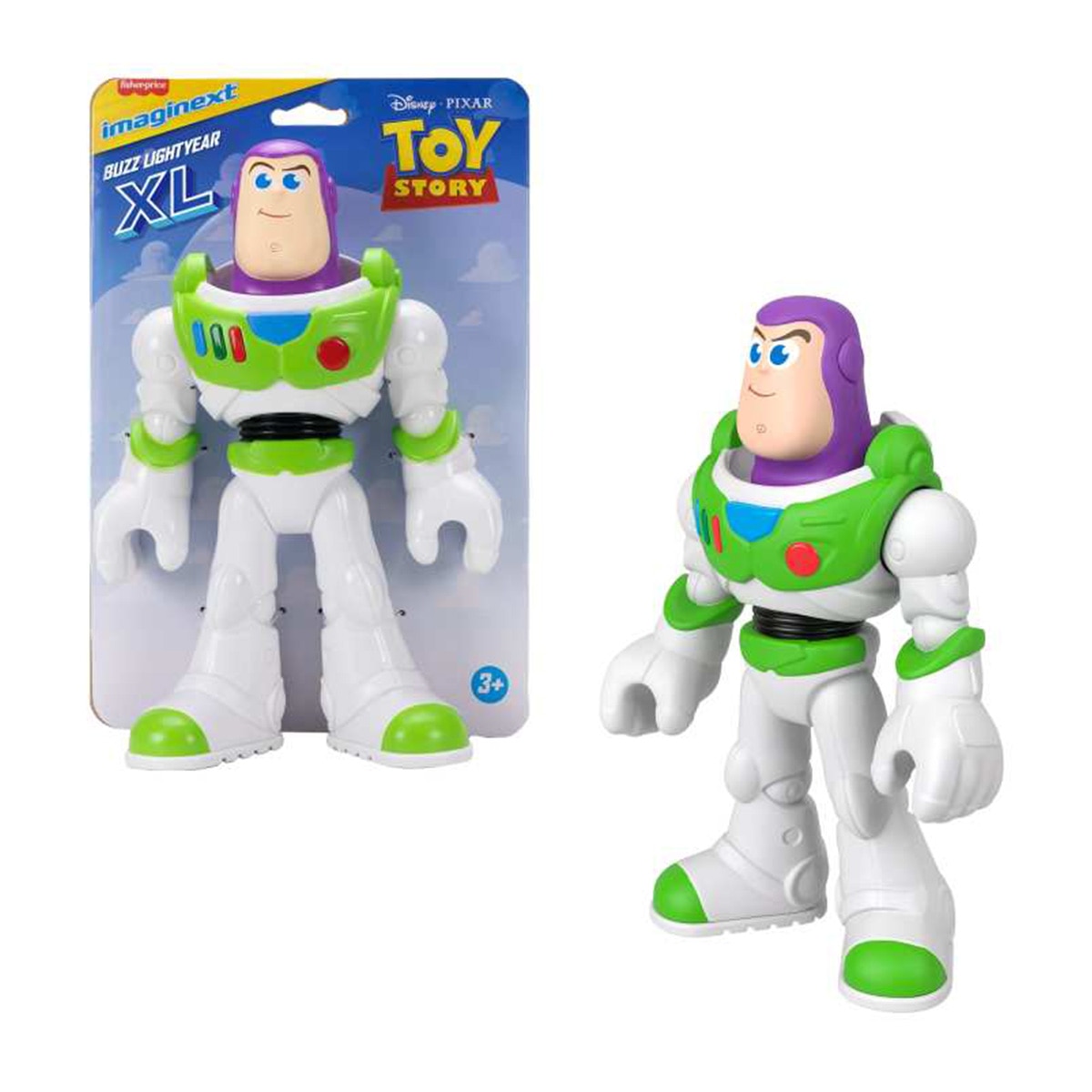 Imagen 0 de Figura Buzz Lightyear XL Toy Story Fisher-Price Imaginext