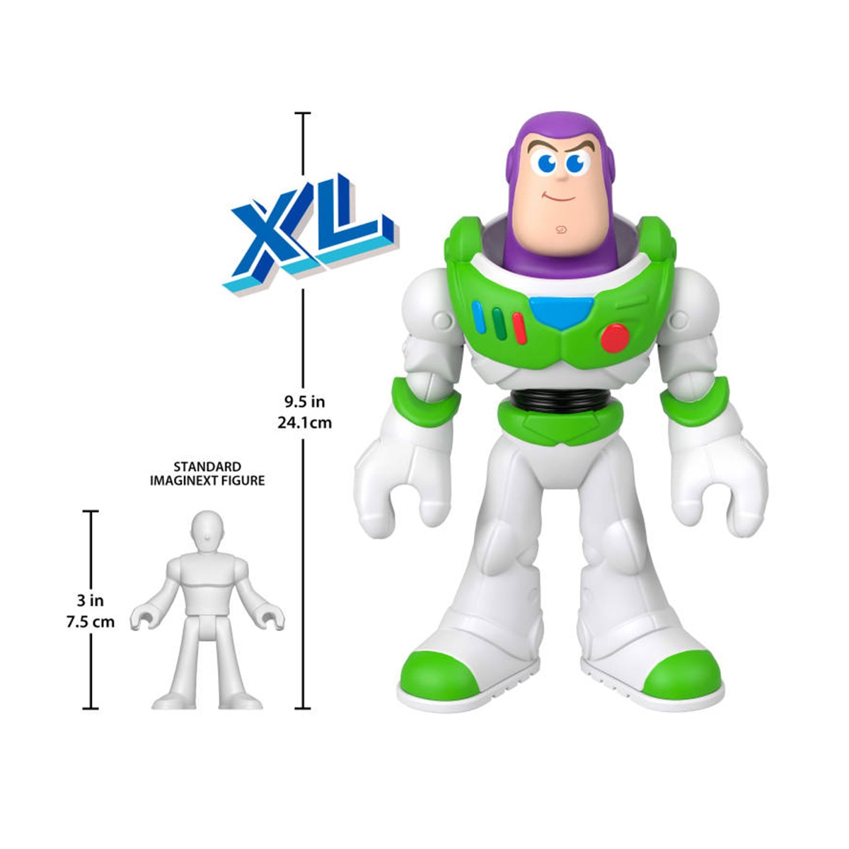 Figura Buzz Lightyear XL Toy Story Fisher-Price Imaginext 5