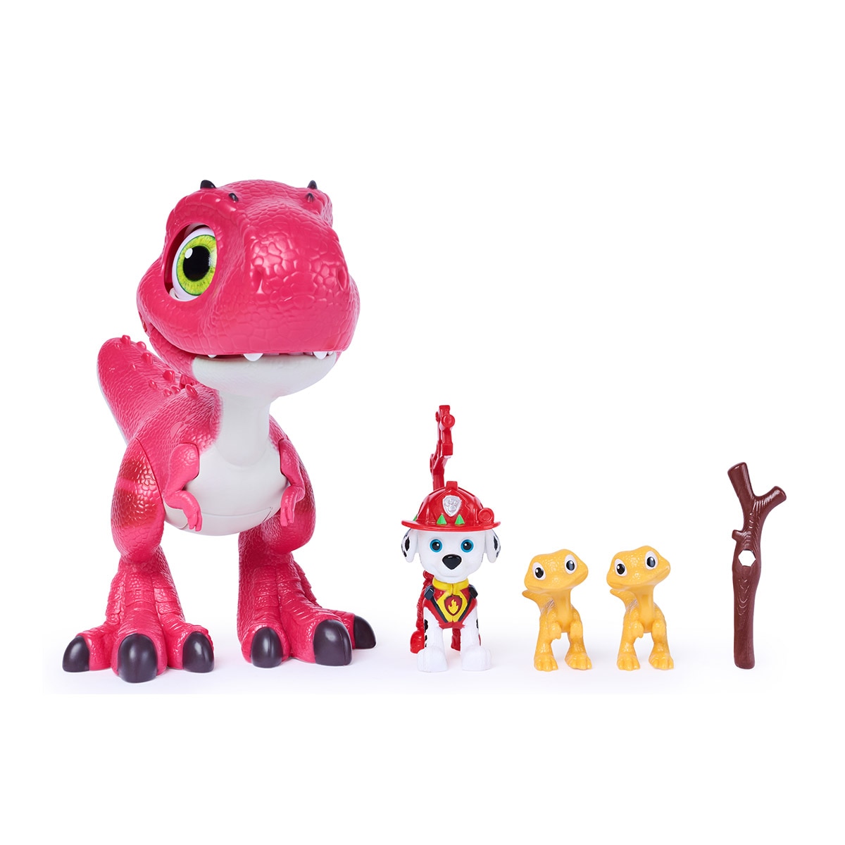 Figura '¡Hazme Rugir!' Rhubarb y Marshall Paw Patrol Spin Master 3