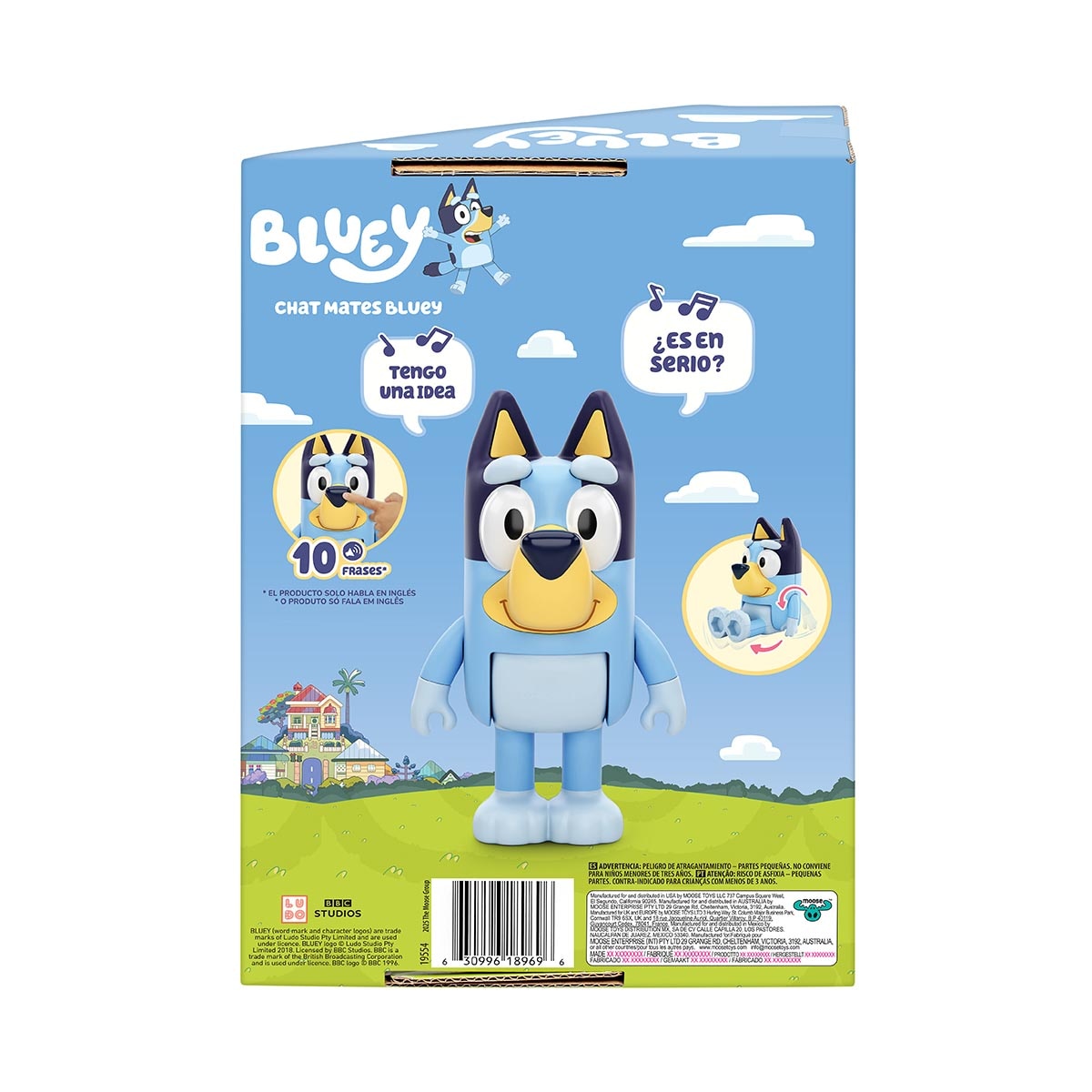 Pack Individual de Figura Chat Mates Bluey 6