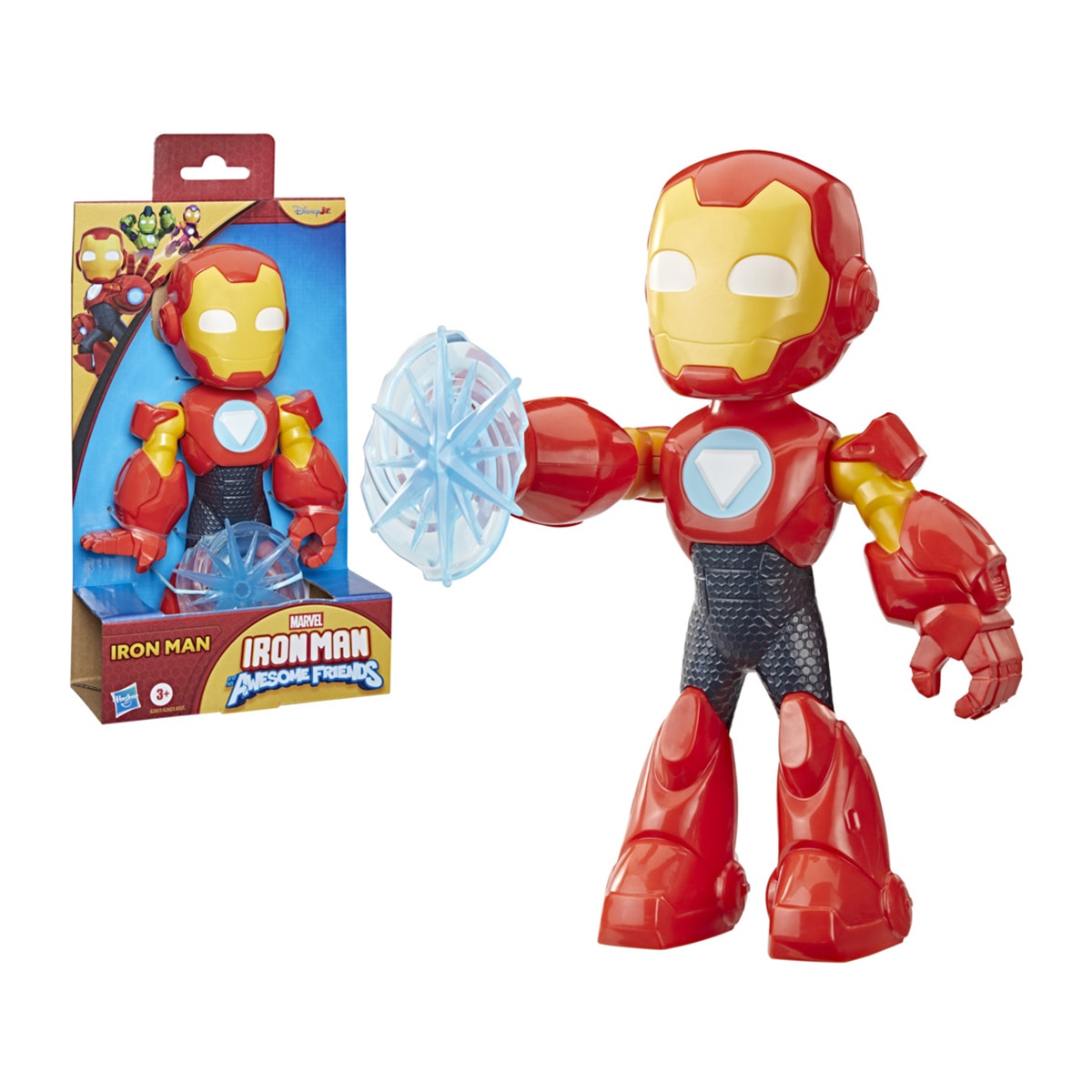 Mega Figura Iron Man e os seus Amigos Fantásticos 3